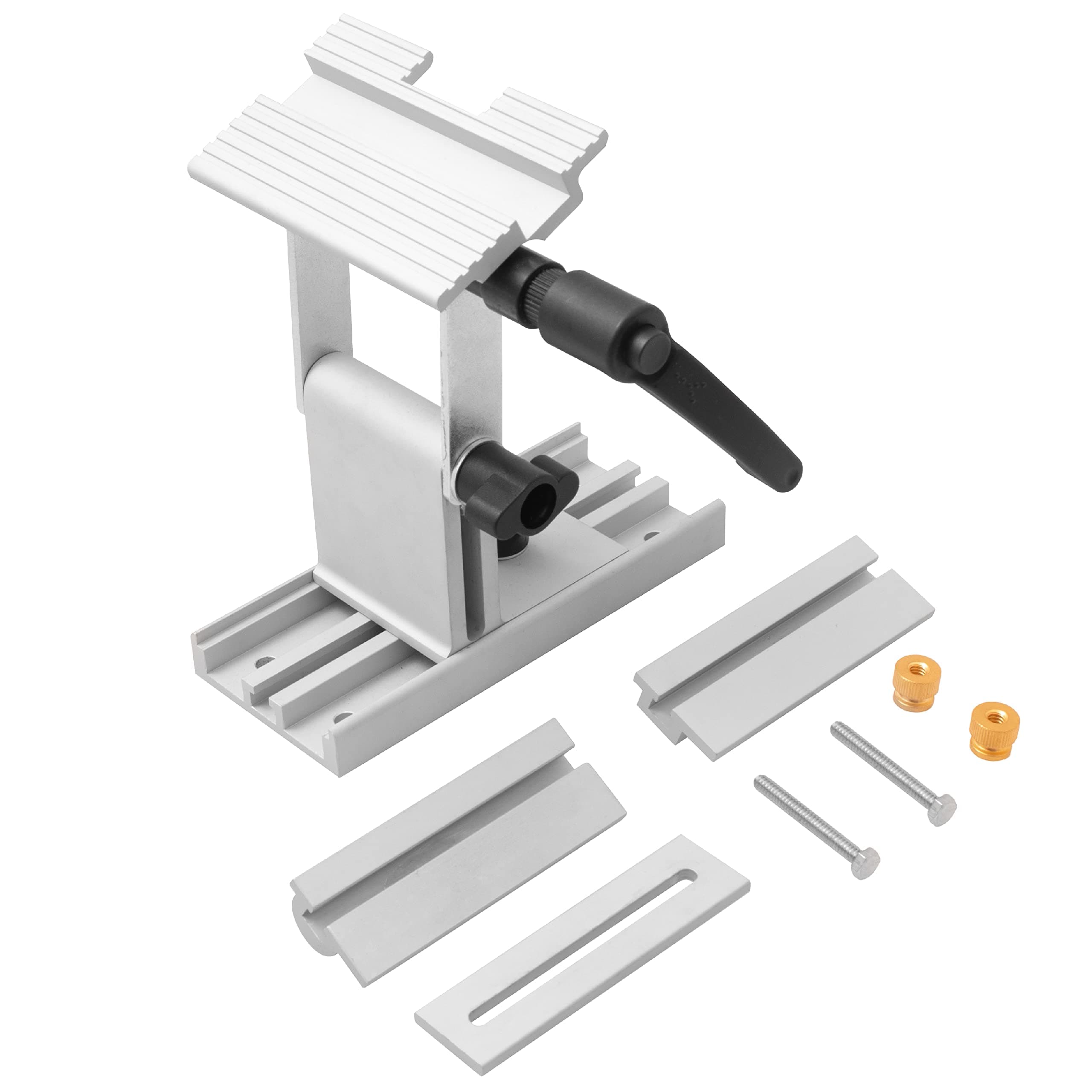 Peachtree Woodworking Supply Adjustable Replacement Tool Rest Sharpening Jig for 6 inch or 8 inch Bench Grinders and Sanders BG | Features Internal Lock Washers for Extra Platform Stability