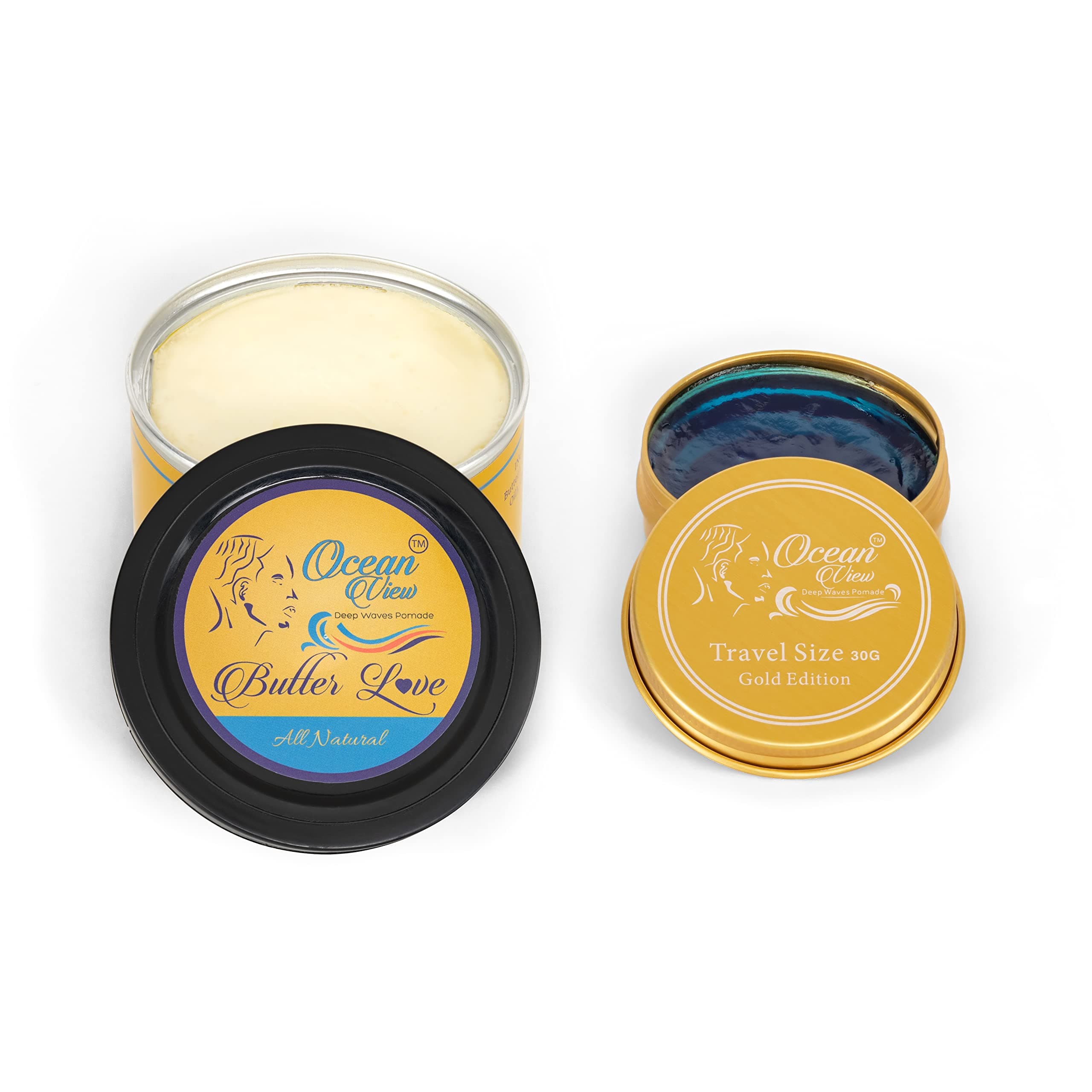 OCEAN VIEW DEEP WAVES POMADEButter Love + Water-Based Wave Grease