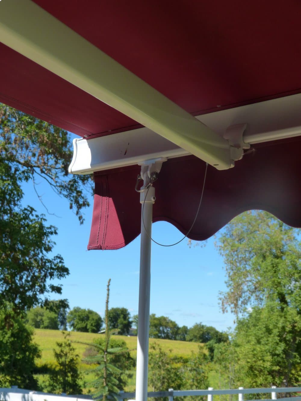 Awning Assist Brace - Universal Wind Support Pole Leg for Retractable Patio Awning
