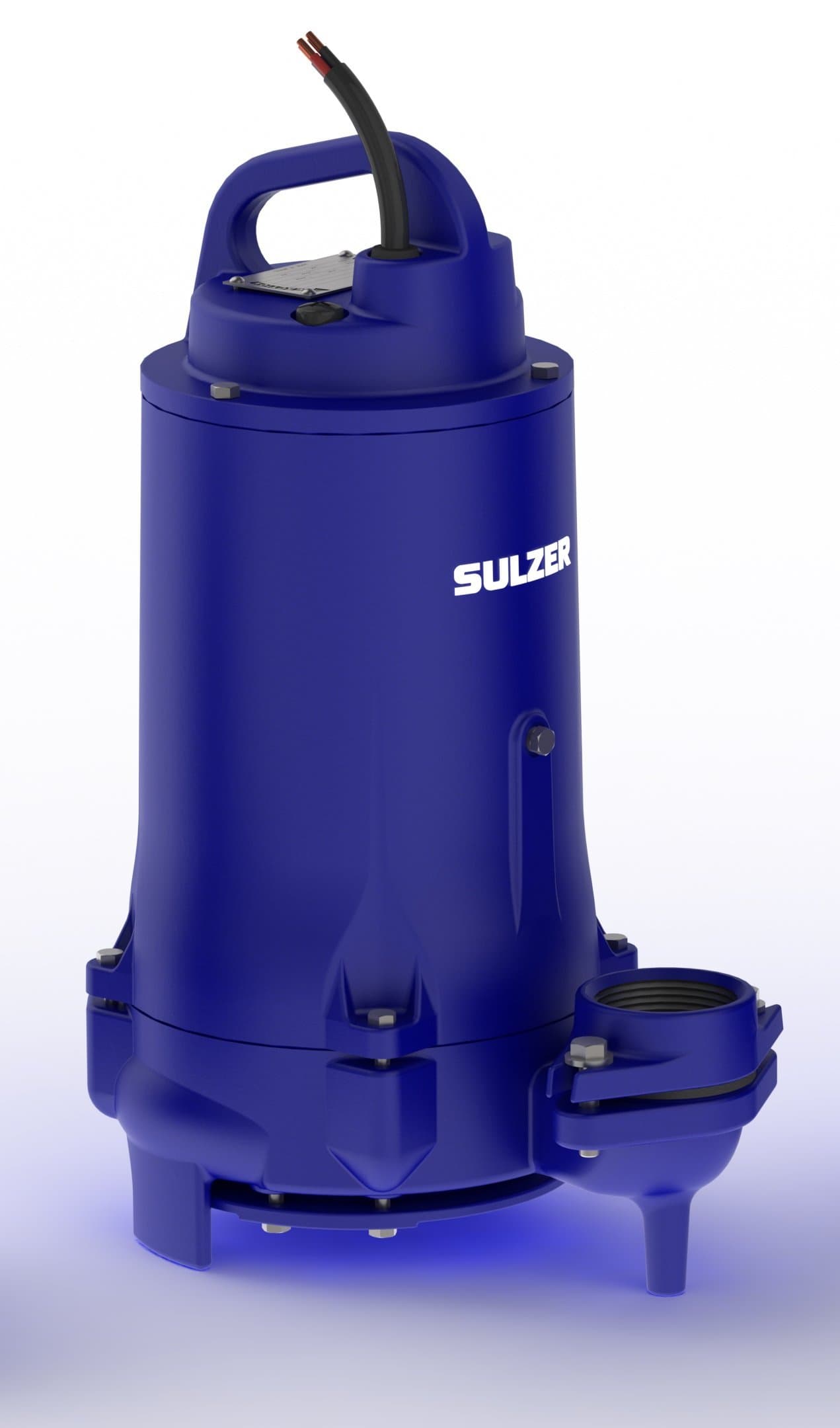 Submersible Pump type ABS Scavenger EF 10D-2, 208/230 volt, 1 hp, 1 phase, 60 hz, 2" NTP vertical discharge