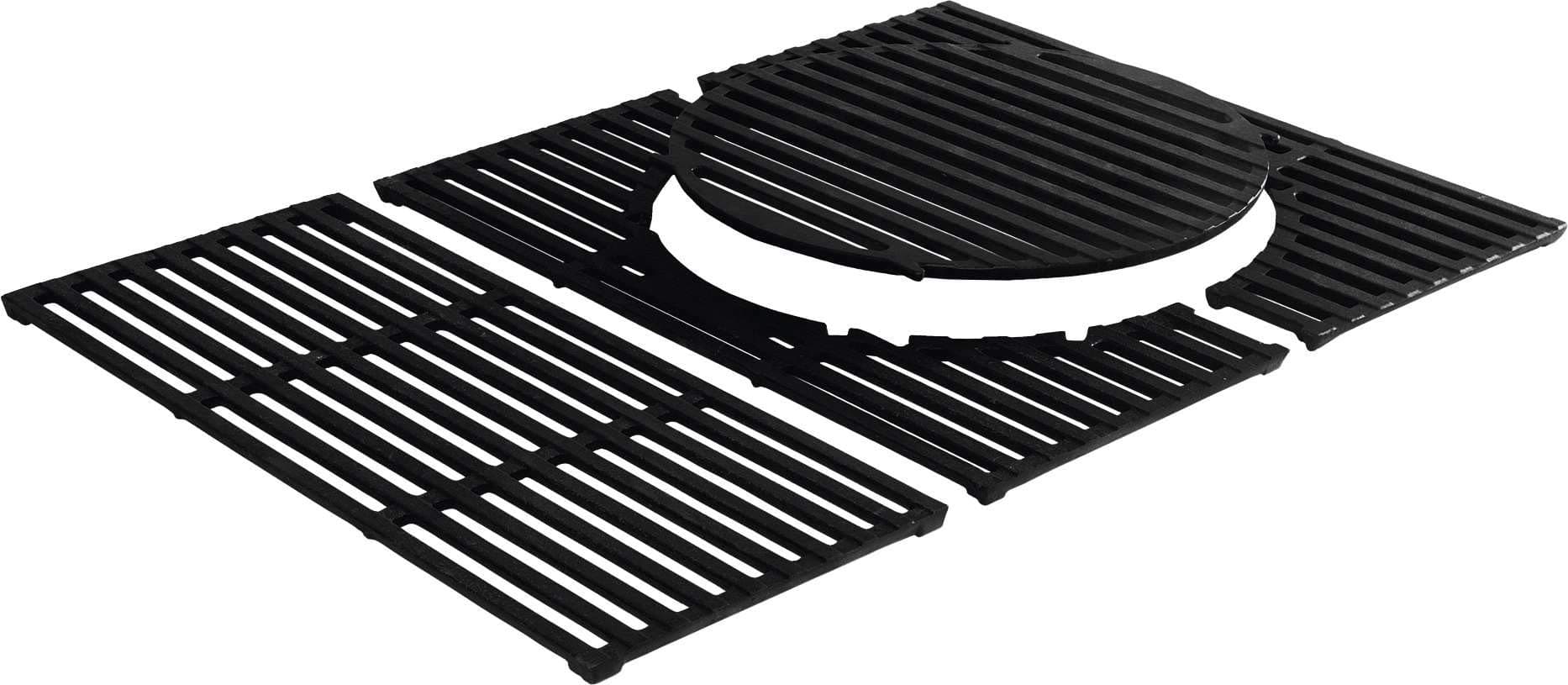 Enders® Switch Grid 7806 Grate System Cast Iron Grate Gas Barbecue Monroe 3 Burners, Grill Accessories, Optional Inserts, Sear Grate, Pizza Stone, Cast Pan and Poultry Roaster