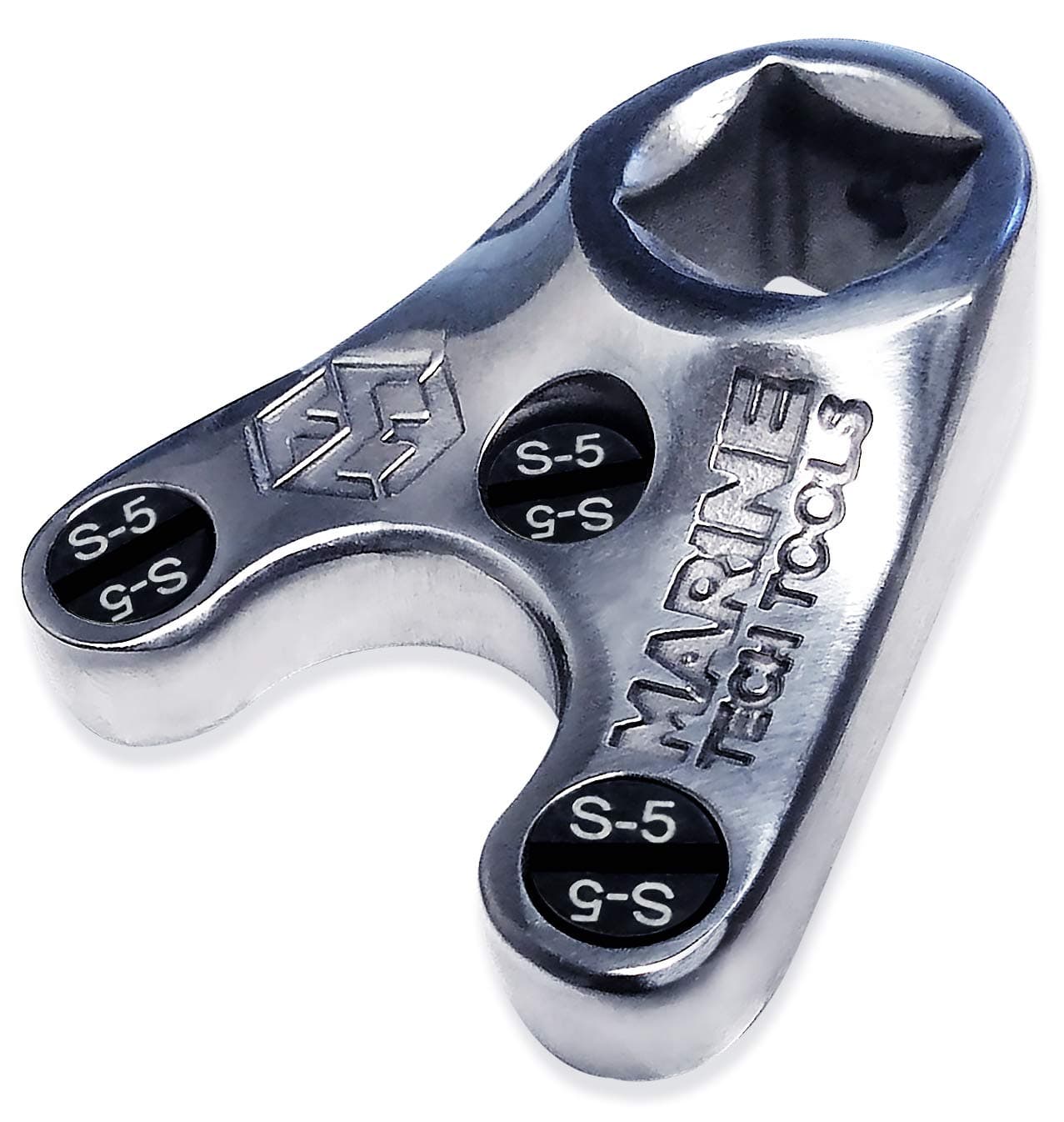 Marine Tech Tools Retaining Ring Wrench 83mm OD, 12 Tooth - Attachment to Wrench Handle (AMT0031) - Fits on Suzuki DF60, DF70, DT90, & DT100 Gearcases