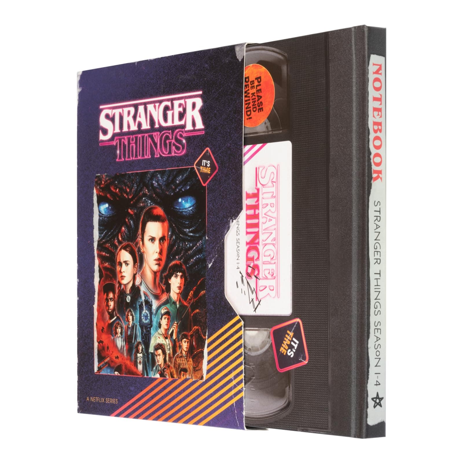Grupo Erik Stranger Things VHS Premium A5 Notebook | Dotted Notebook | Notebooks A5 | Notepads A5 | A5 Notepad | Stranger Things Gifts | Stranger Things Merchandise