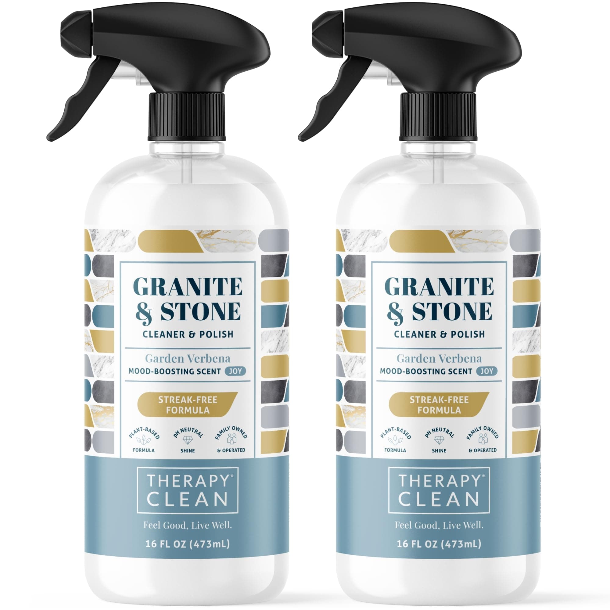 Therapy Premium Granite Cleaner + Polish 16 oz. (2 Pack)