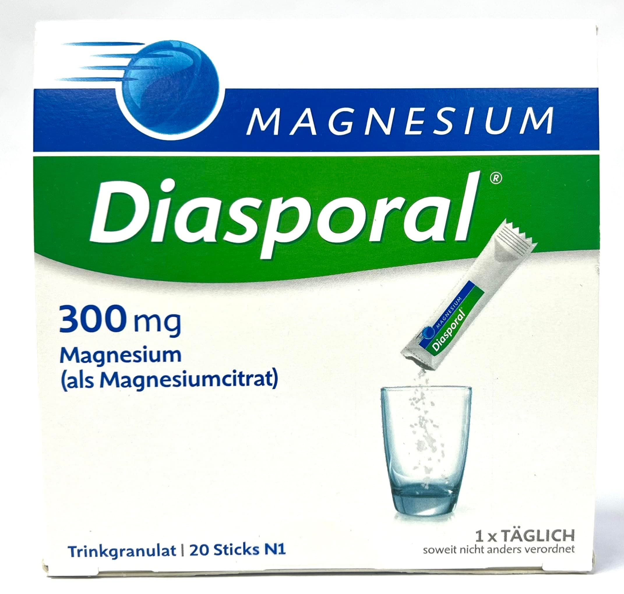 Magnesium Diasporal 300mg granules for Oral Solution