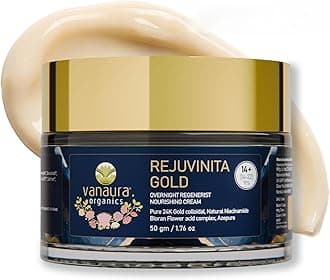 - Rejuvinita Gold 14+| Overnight Cream for Glowing Skin| Night Cream for Women and Men |Acne breakouts & excess oil |Tanning & Dullness |for 14-22 Age groups