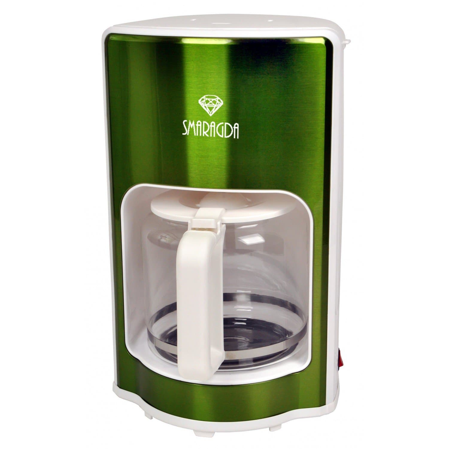 TKG Design Filter Coffee Maker with 12 Cup Capacity, 1000 W, Metallic Green