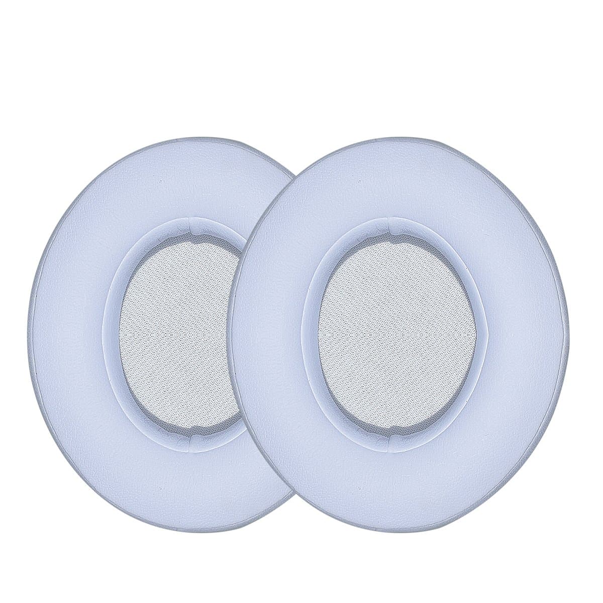 Studio2.0 Replacement Earpads Ear Pad Cushion Cover Compatible with Beats by Dr.Dre Studio 2 Wired/Wireless & Studio 3.0 Over-Ear Headphones (White)