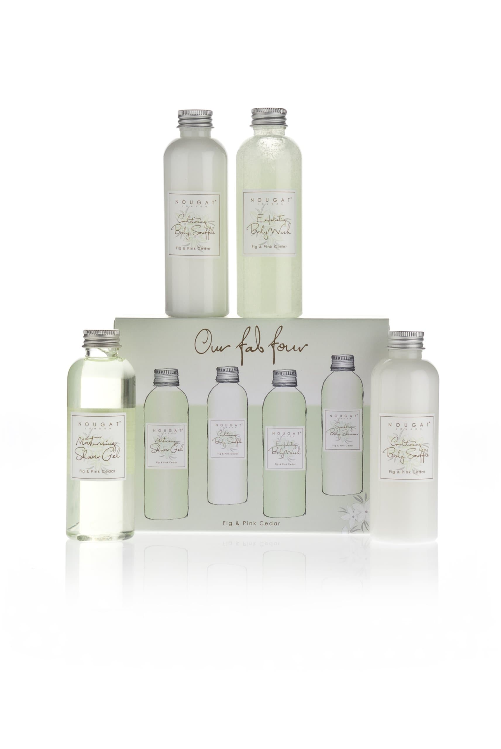 Nougat Fab Four Gift Set, Fig and Pink Cedar