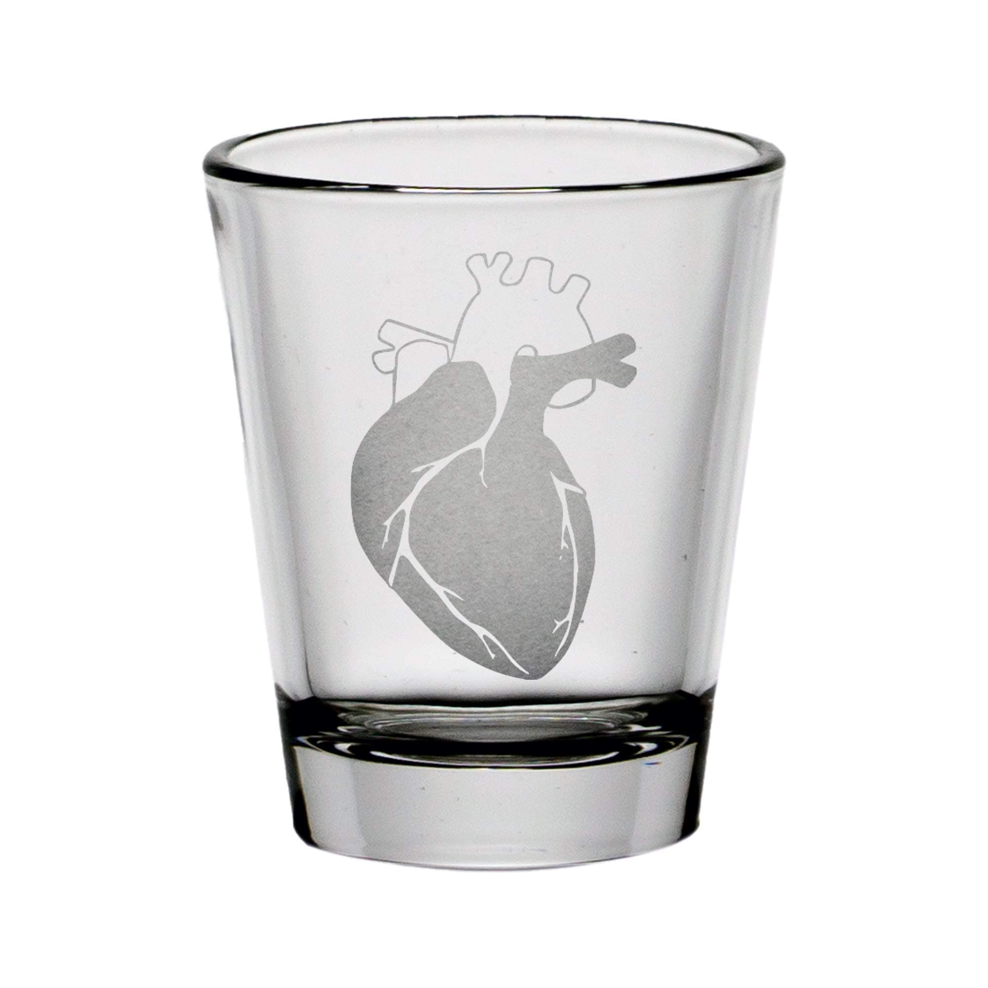 Mixing SpiritsAnatomically Correct Heart Shot Glass (Clear)