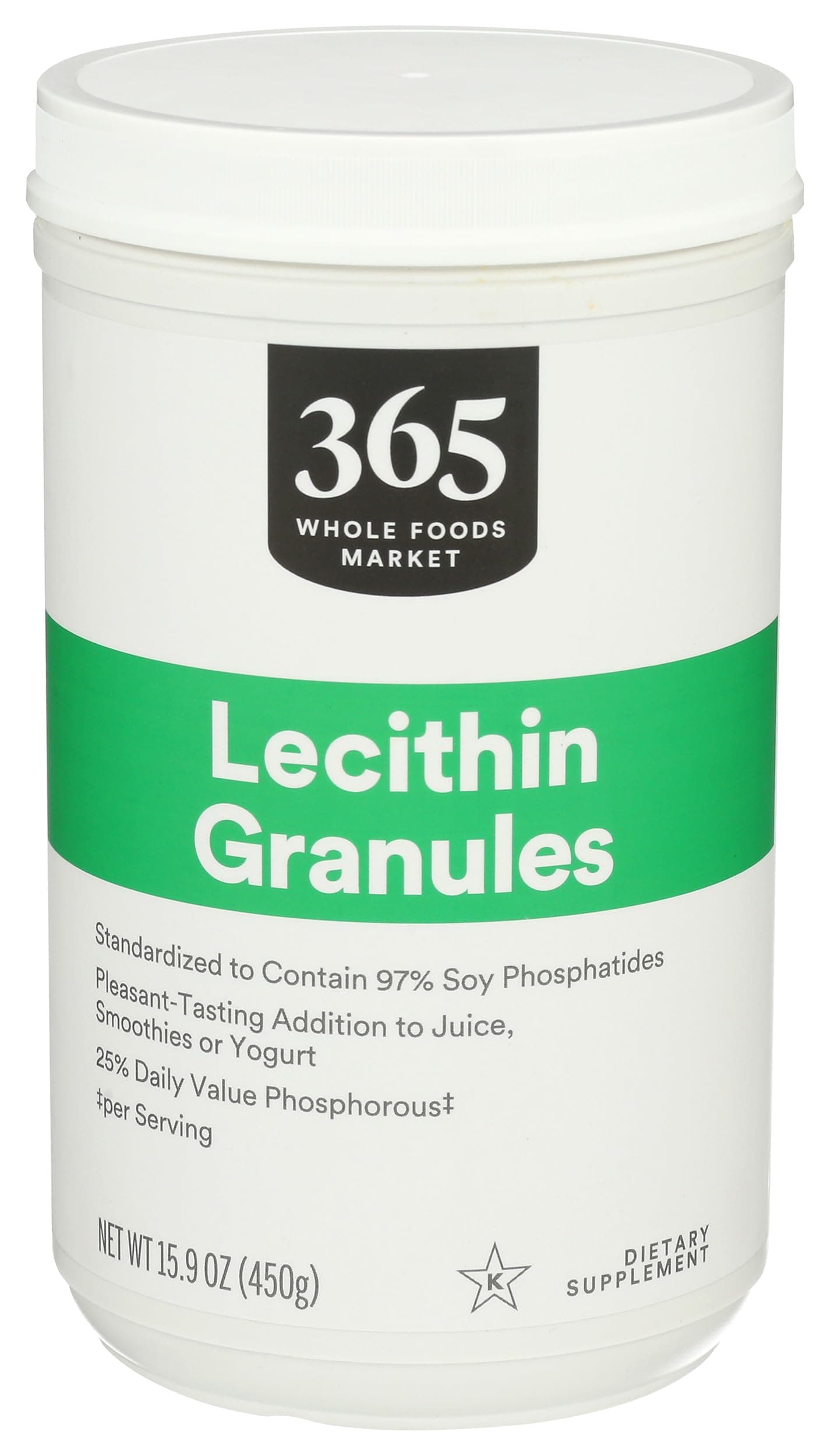 Lecithin Granules, Vegan, 15.9 Ounce