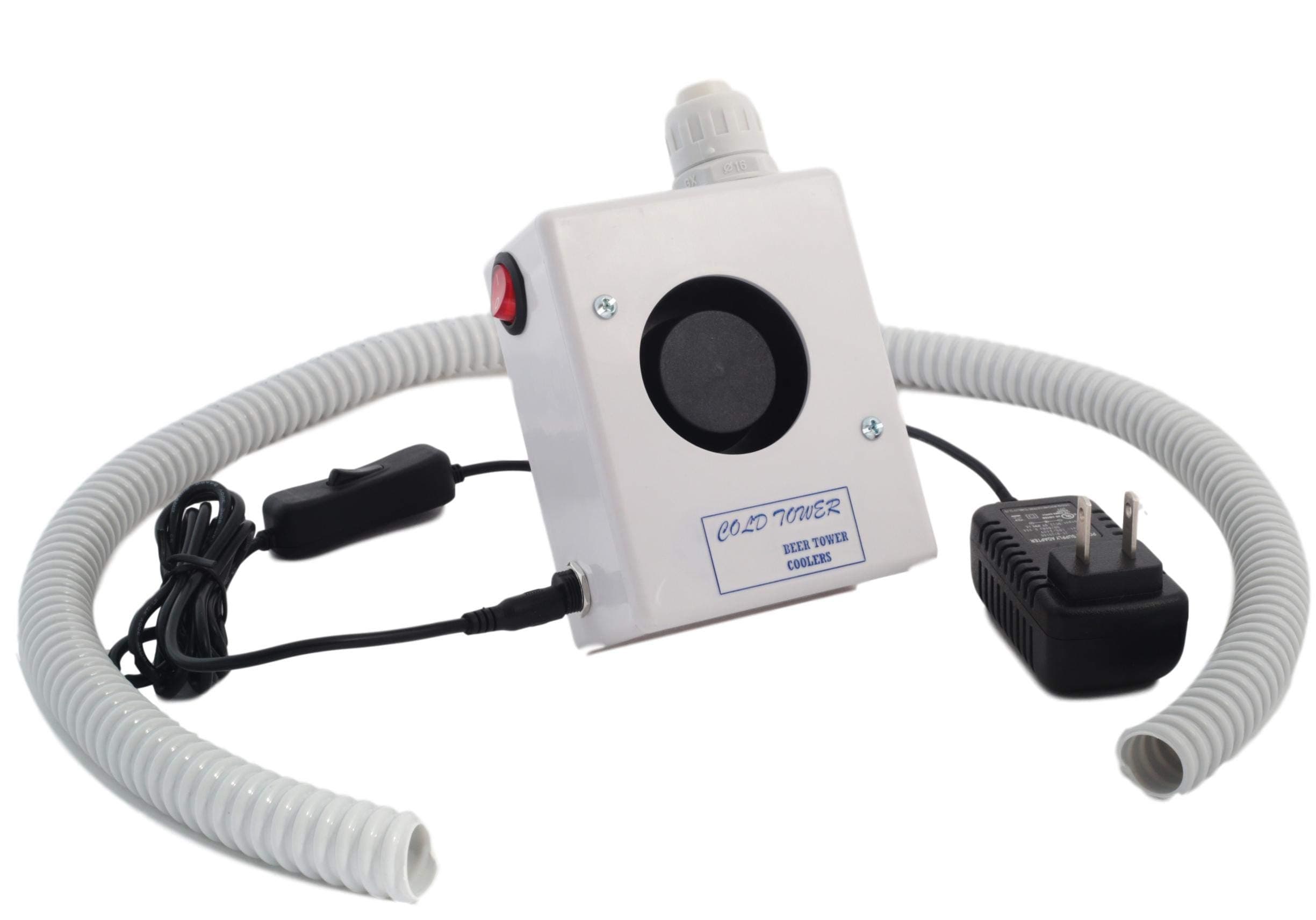 Kegerator Super Tower Cooler with Rocker Switch (Upgraded for MAXIMUM cooling)