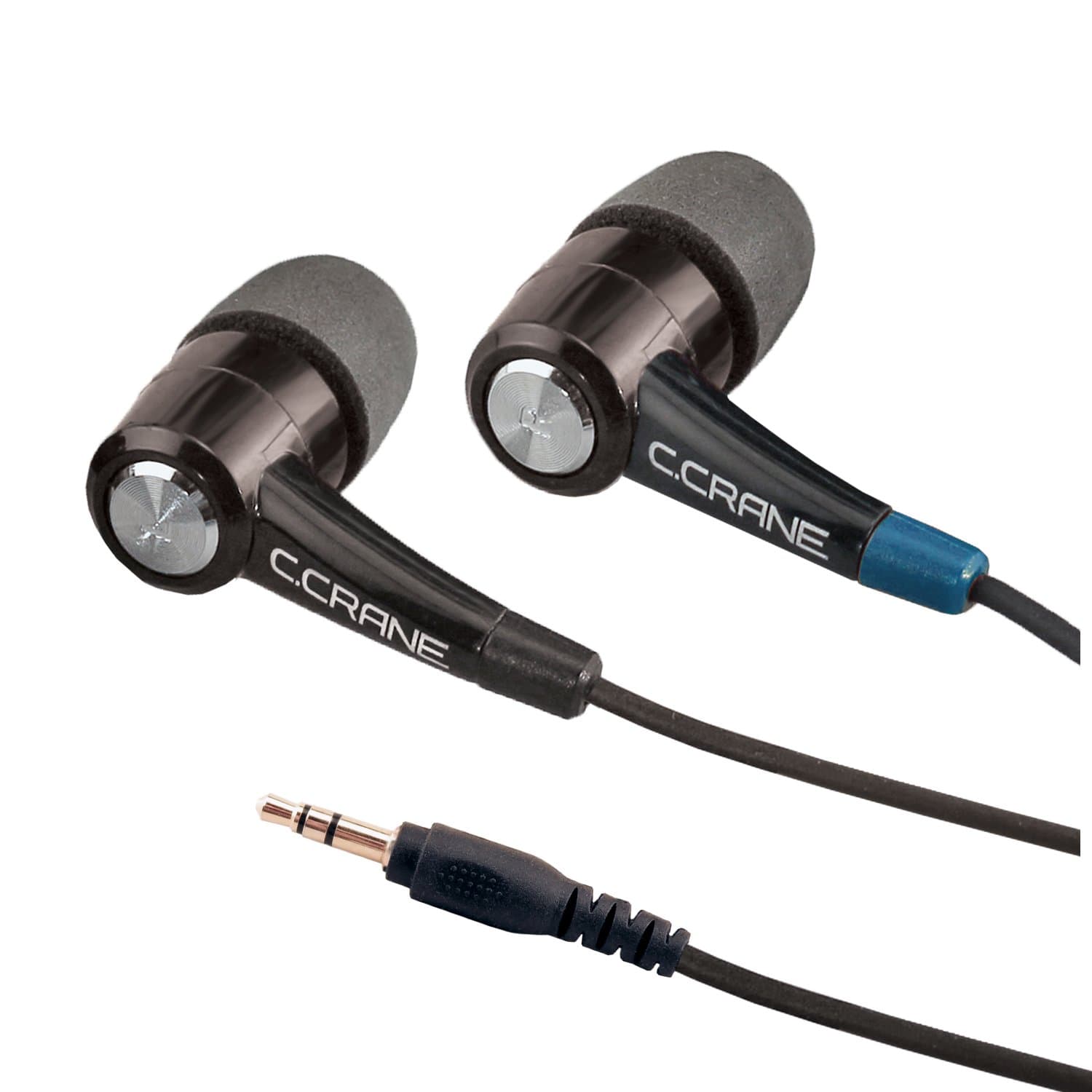 C. Crane CC Buds-Pro Full Stereo Wired In-Ear Earphones Headphones - For Audio Books and Voice Clarity