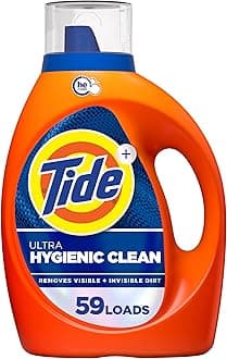 Hygienic Clean Heavy 10X Duty Laundry Detergent Liquid Soap, Original Scent, HE Compatible, 59 Loads, 84 fl oz