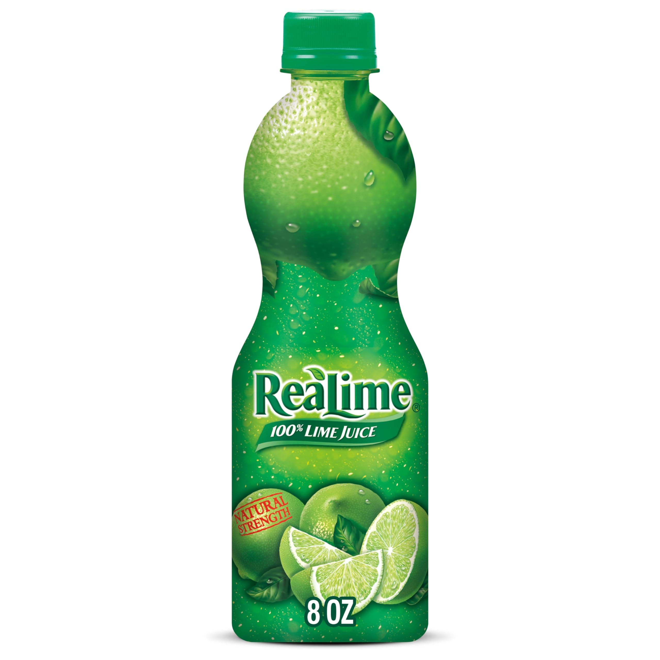 ReaLime, 100% Lime Juice, 8 Fl Oz Bottle