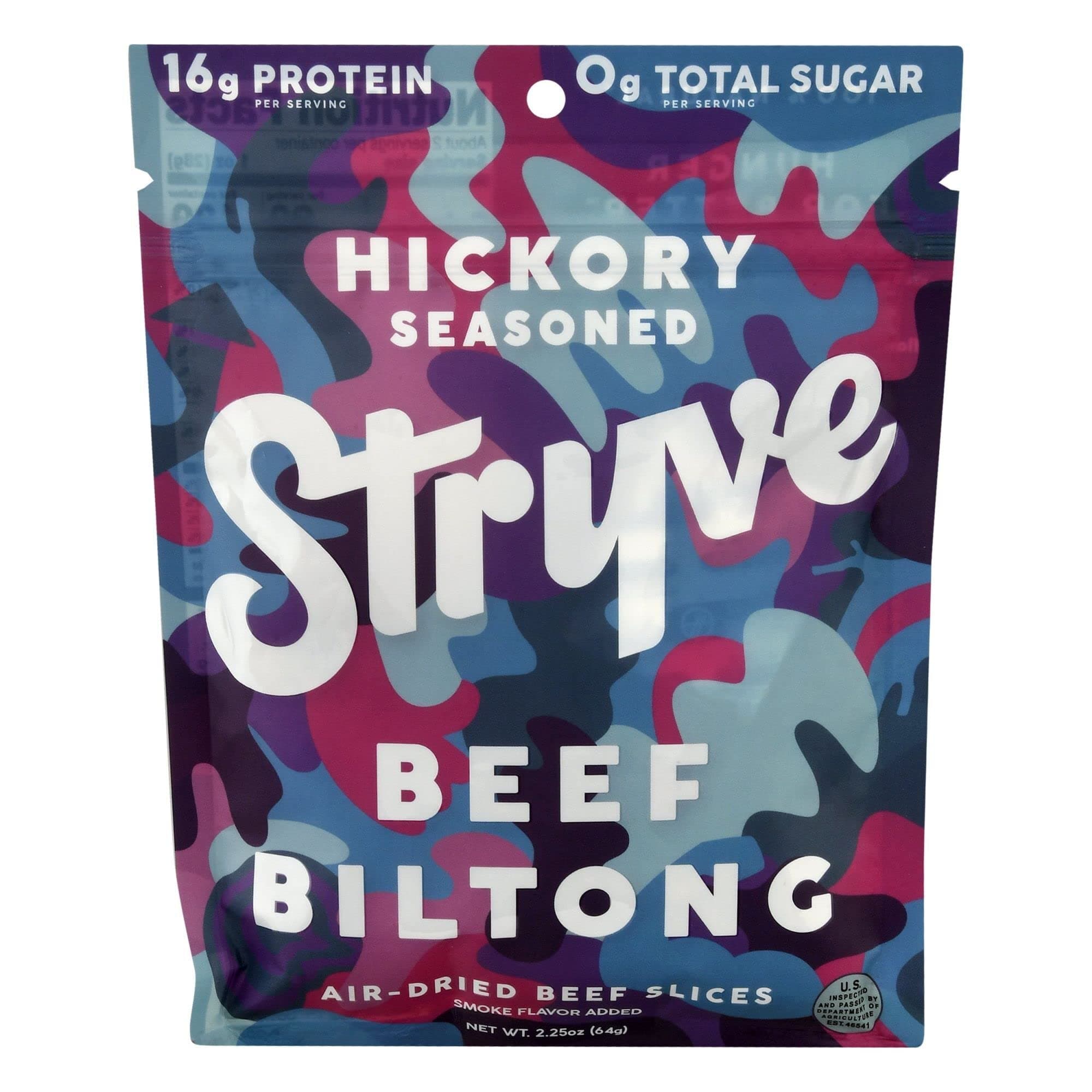 Stryve Biltong Sliced Smoked