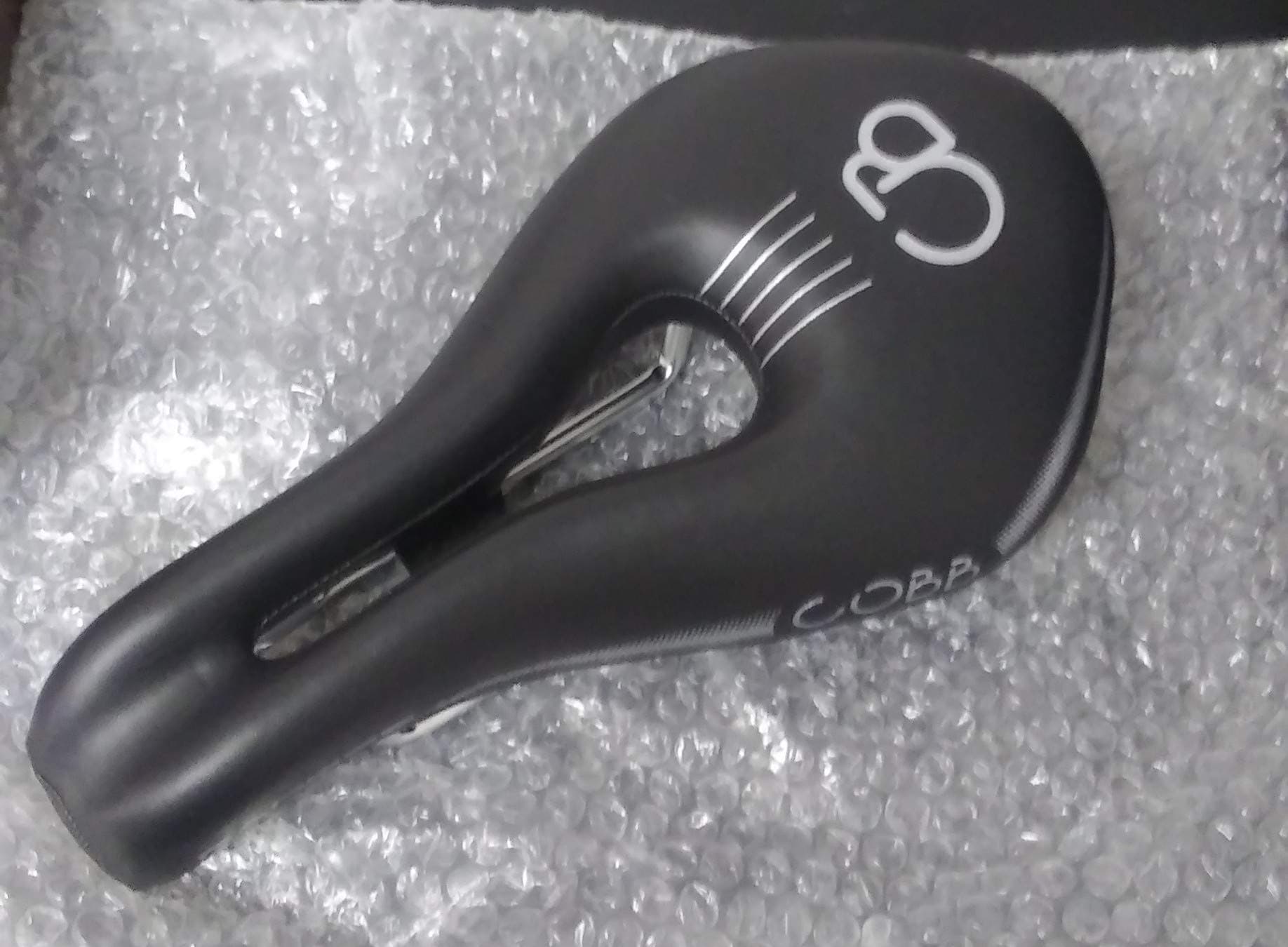 Cobb Cycling Randee Saddle - 2018 Model - Black w/Silver