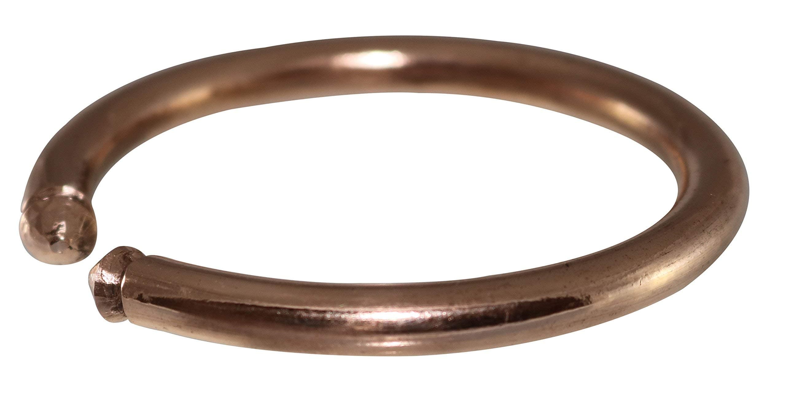 AC CreationCopper Bangle TAMBA KADA Free Size for Boys (6 to 11 Year) with Astrological Benefits-10 Gram