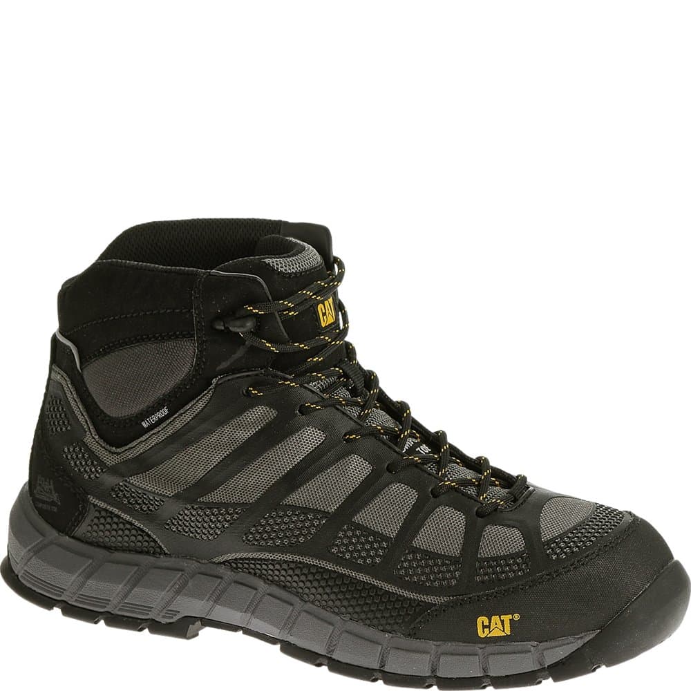 Caterpillar Streamline Mid Waterproof Composite Toe Work Boot Men 9 Grey