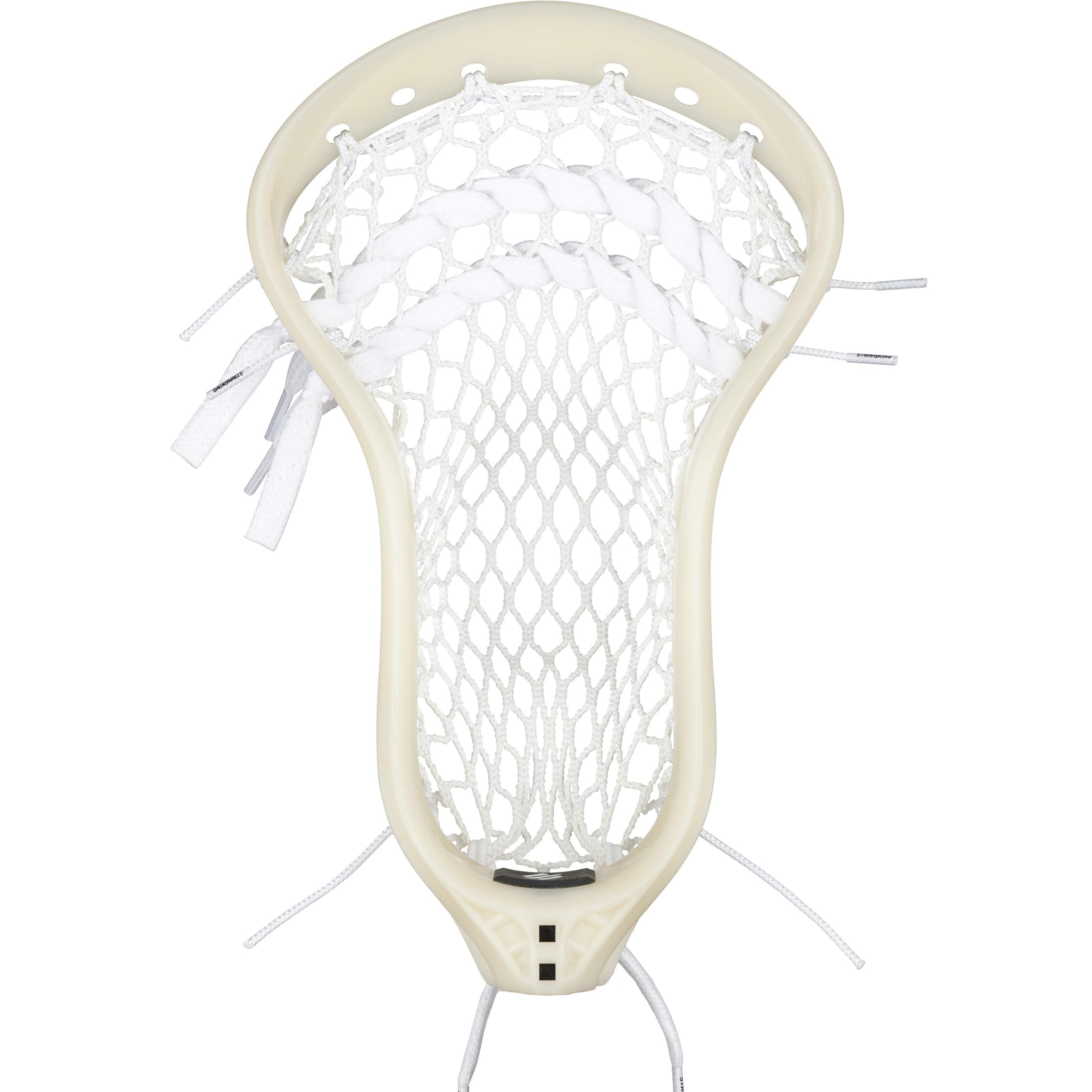 StringKingMen's Mark 2F Stiff Faceoff Lacrosse Head Strung with Type 4F Mesh