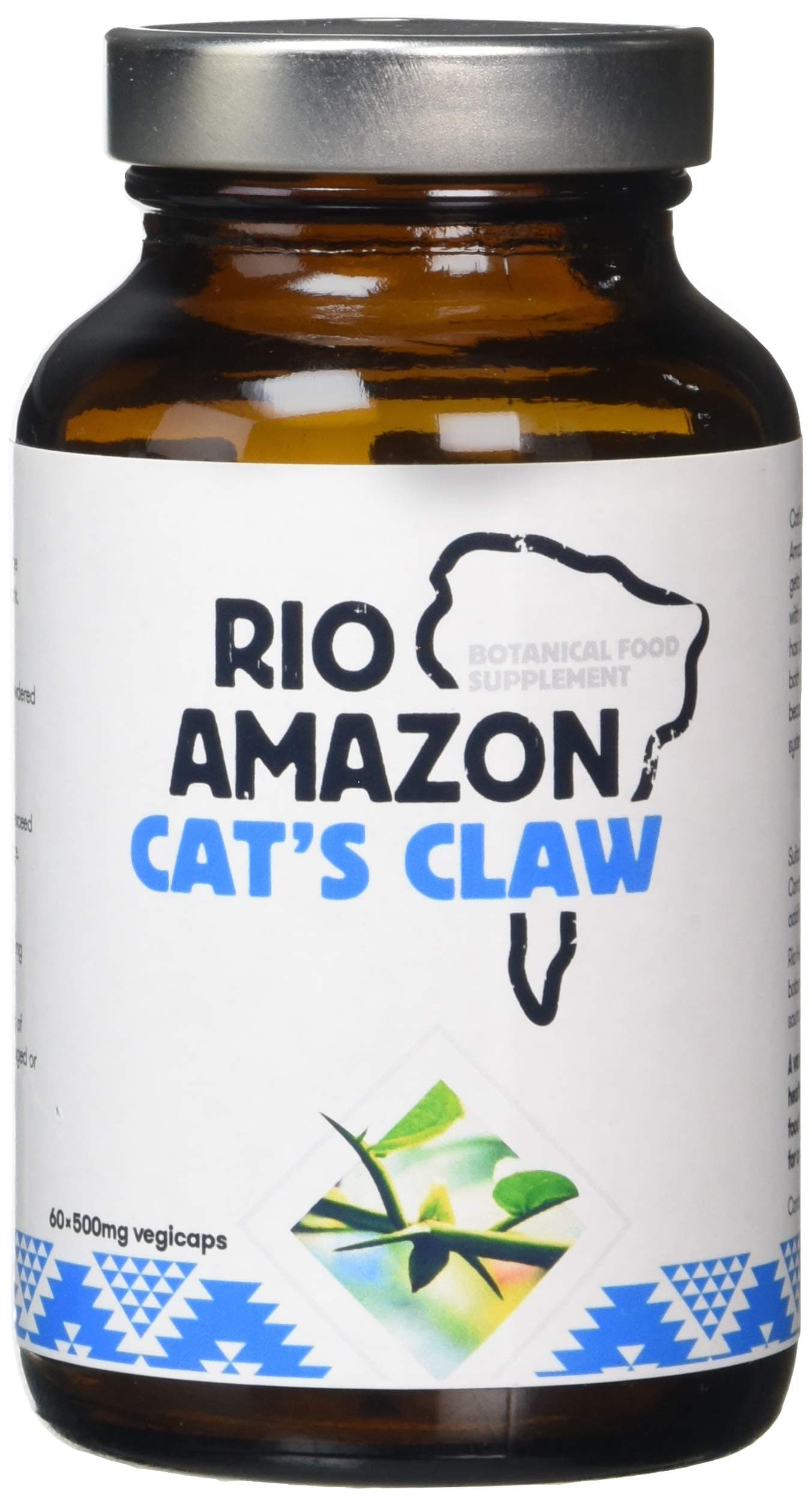 RIO AMAZONCat's Claw Bark 60 x 500mg Capsules