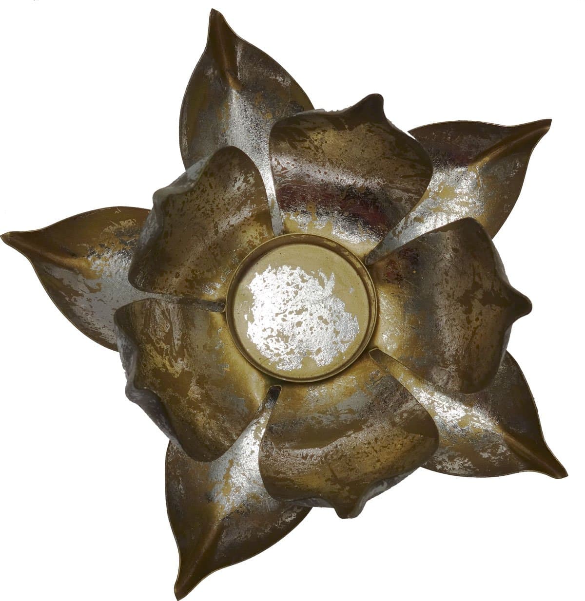 Trimontium Candle Holder, Metal, Multicoloured