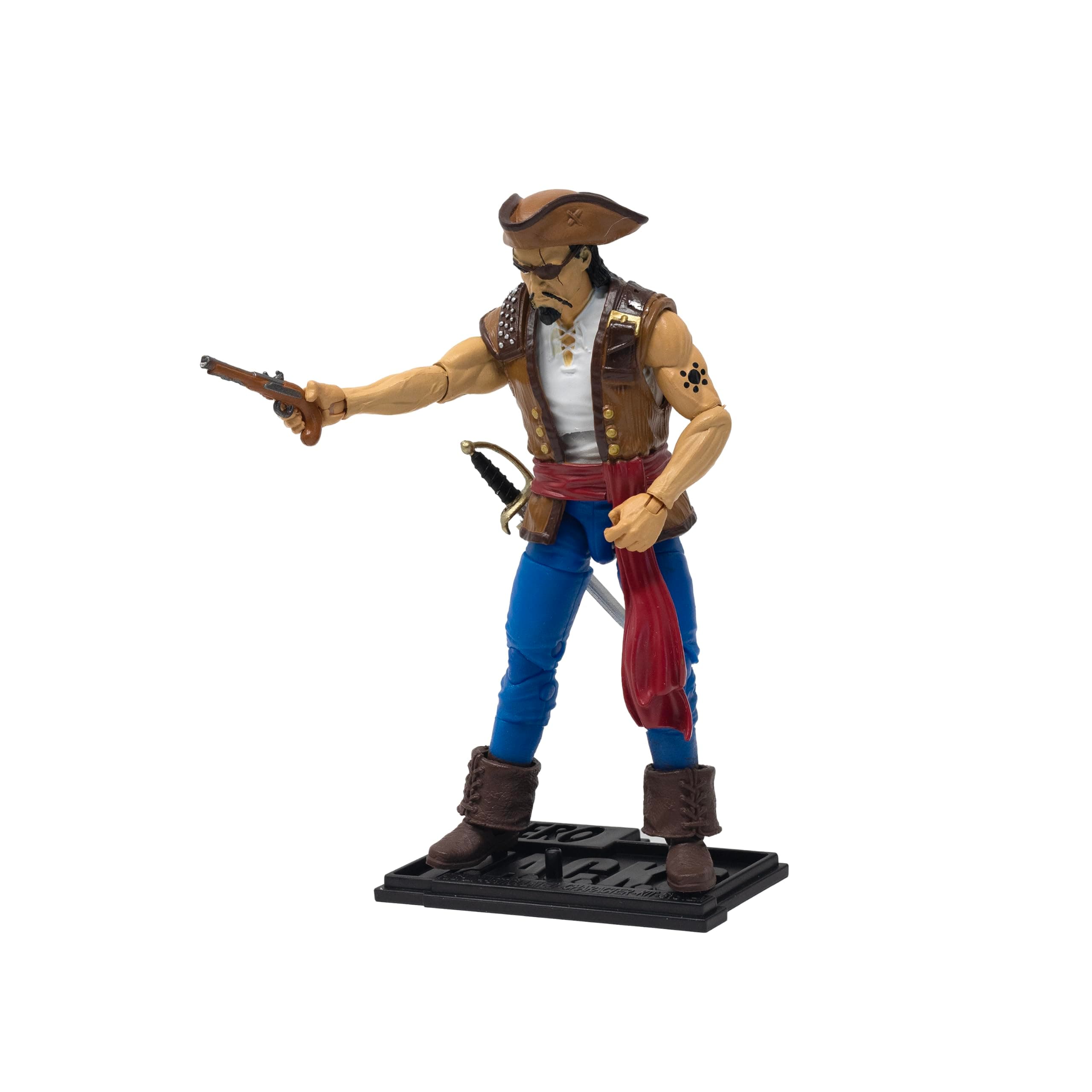 Boss Fight Studio Hero H.A.C.K.S.: Phantom Wave 2 Singh Pirate 1:18 Scale Action Figure