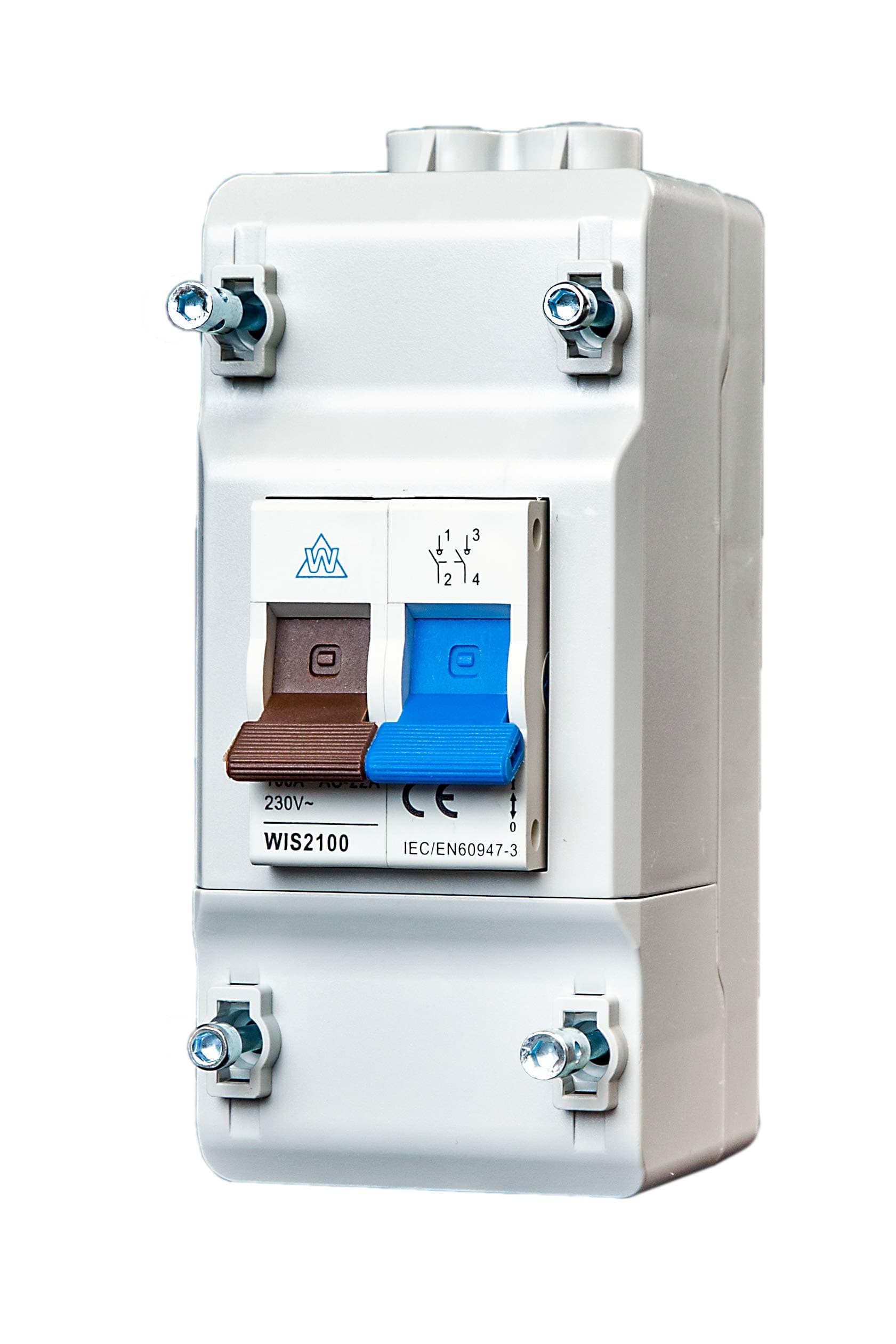 WEC2100 Slimline DP Metered Supply Isolator, 100A – Compact and Efficient Power Solution