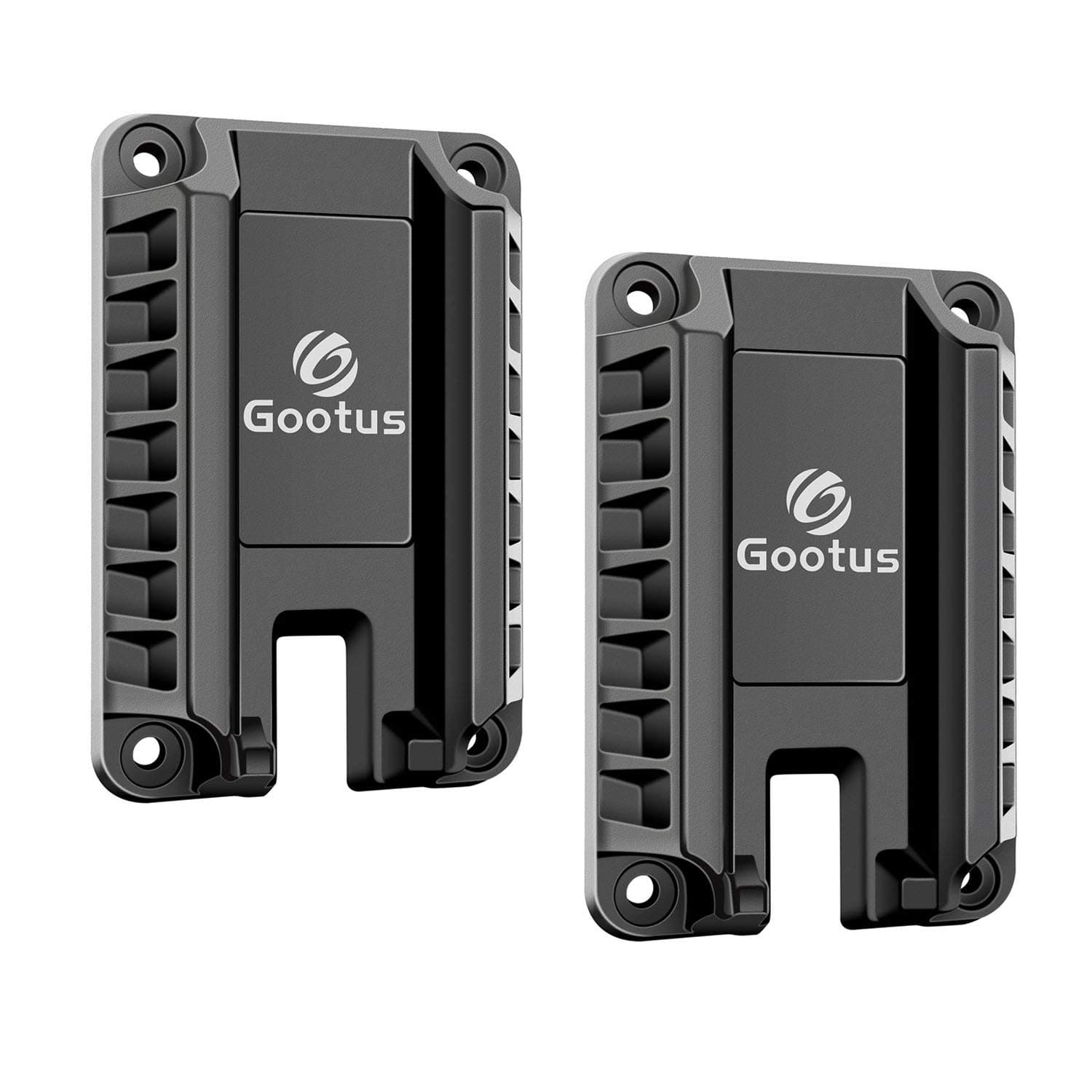 Gootus Gun Magnet Mount Holster - Updated Quick Load & Draw Magnetic Pistol Holder for Car and Home