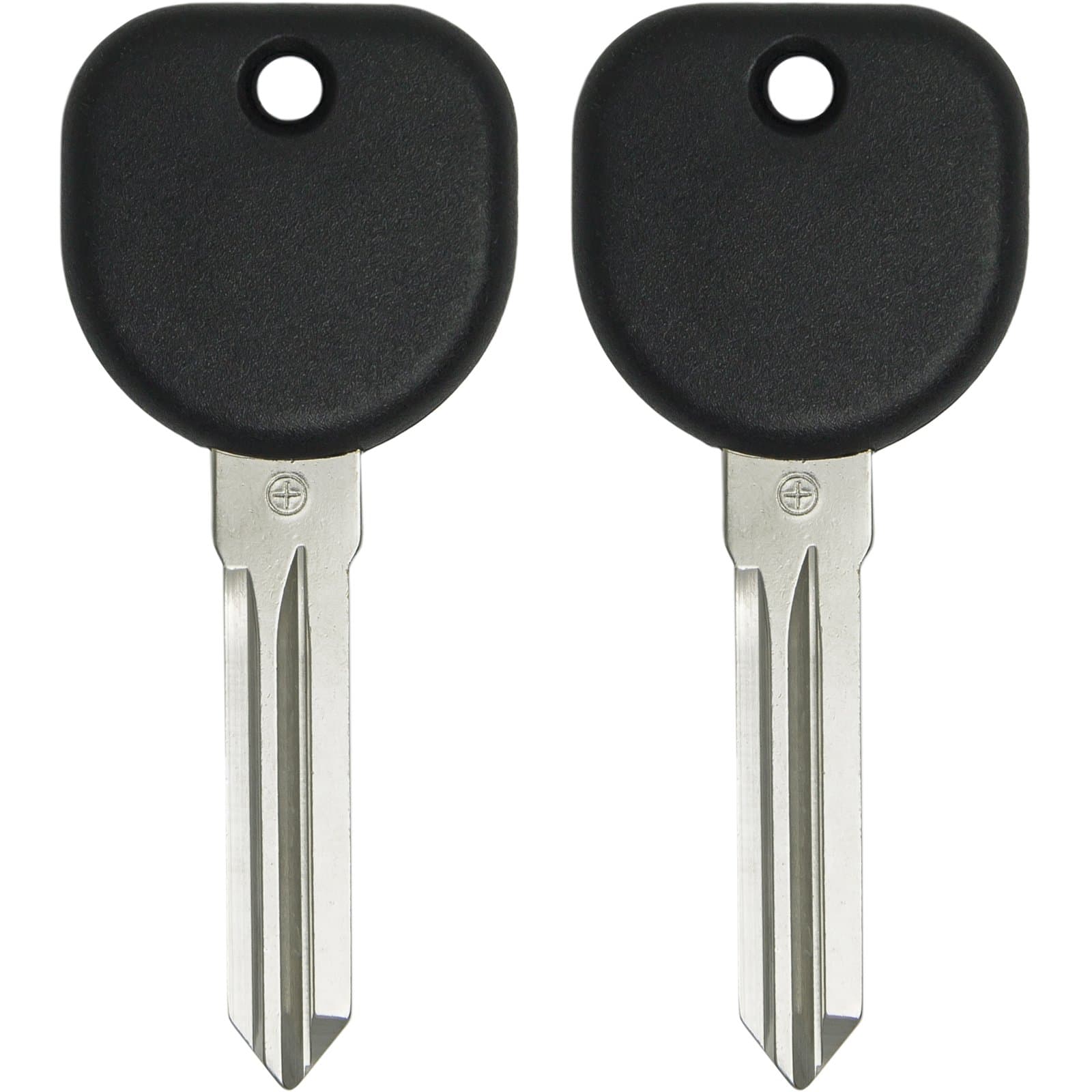 Keyless2Go Replacement Uncut Transponder Ignition Car Key Circle Plus B111 (2 Pack)