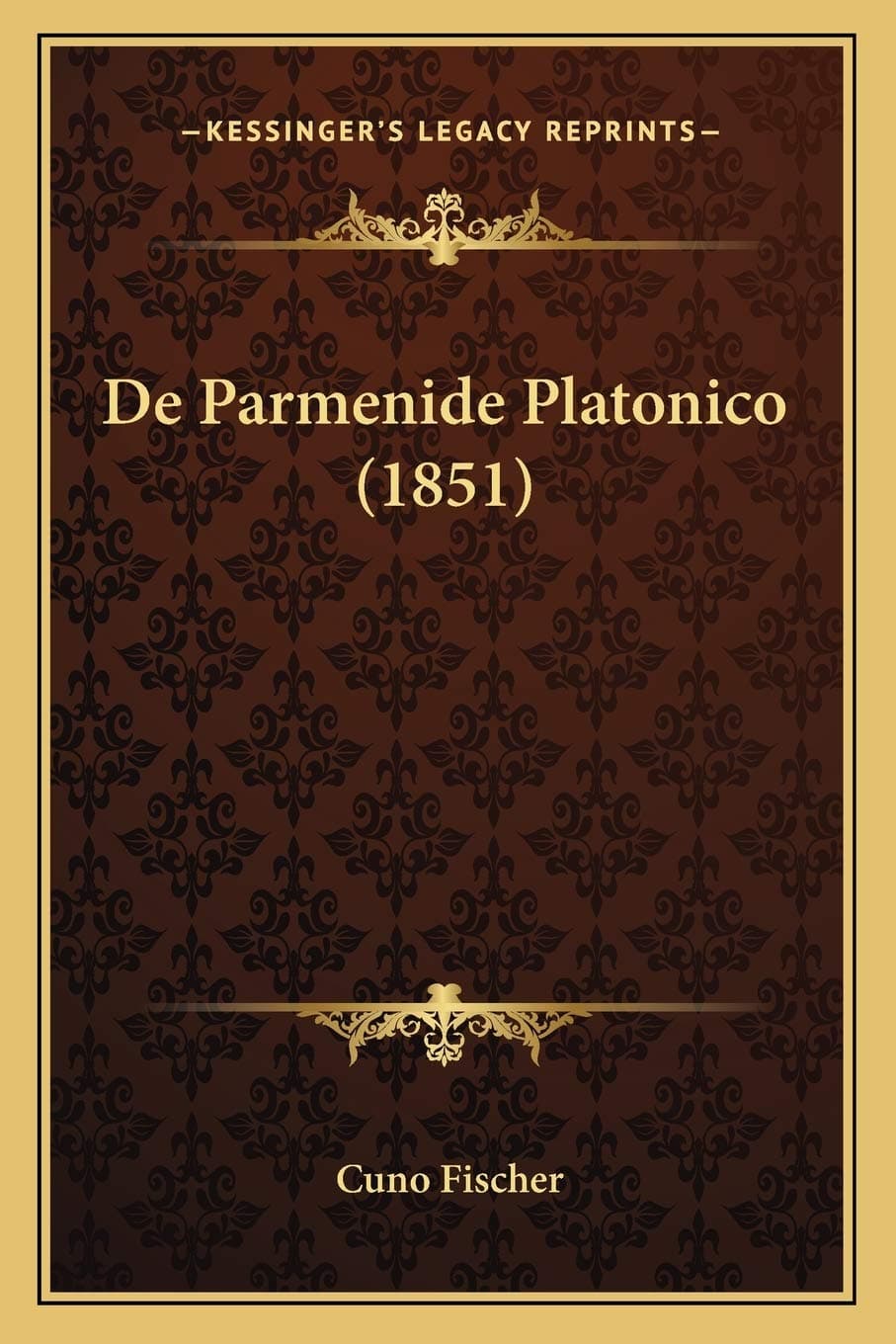 De Parmenide Platonico (1851)