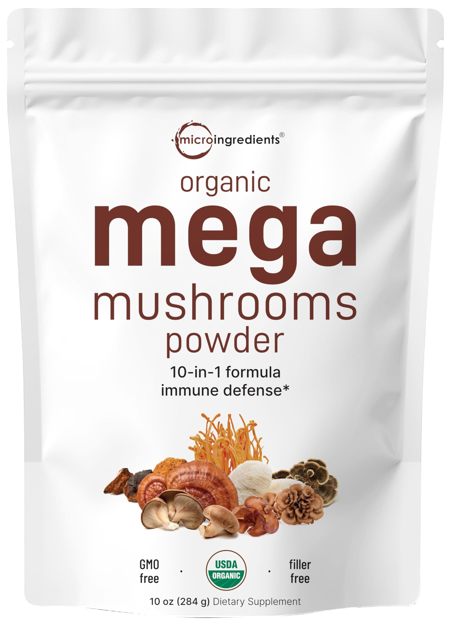 Organic 10 in 1 Mega Mushroom