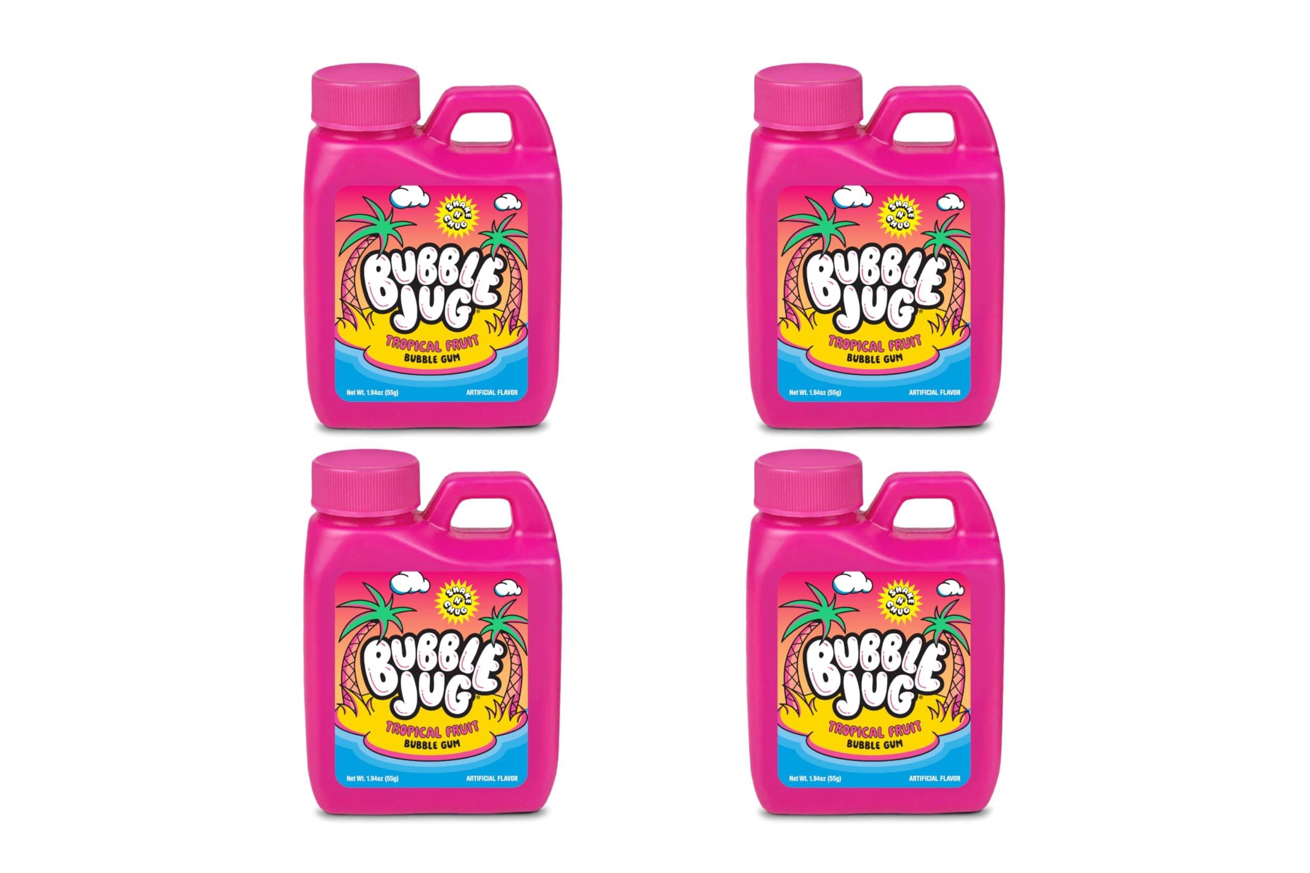 Bubble Jug | Tropical Fruit Bubble Gum | 90s Candy | Shake N' Chug Gum | Brought To You By Iconic Candy (4)
