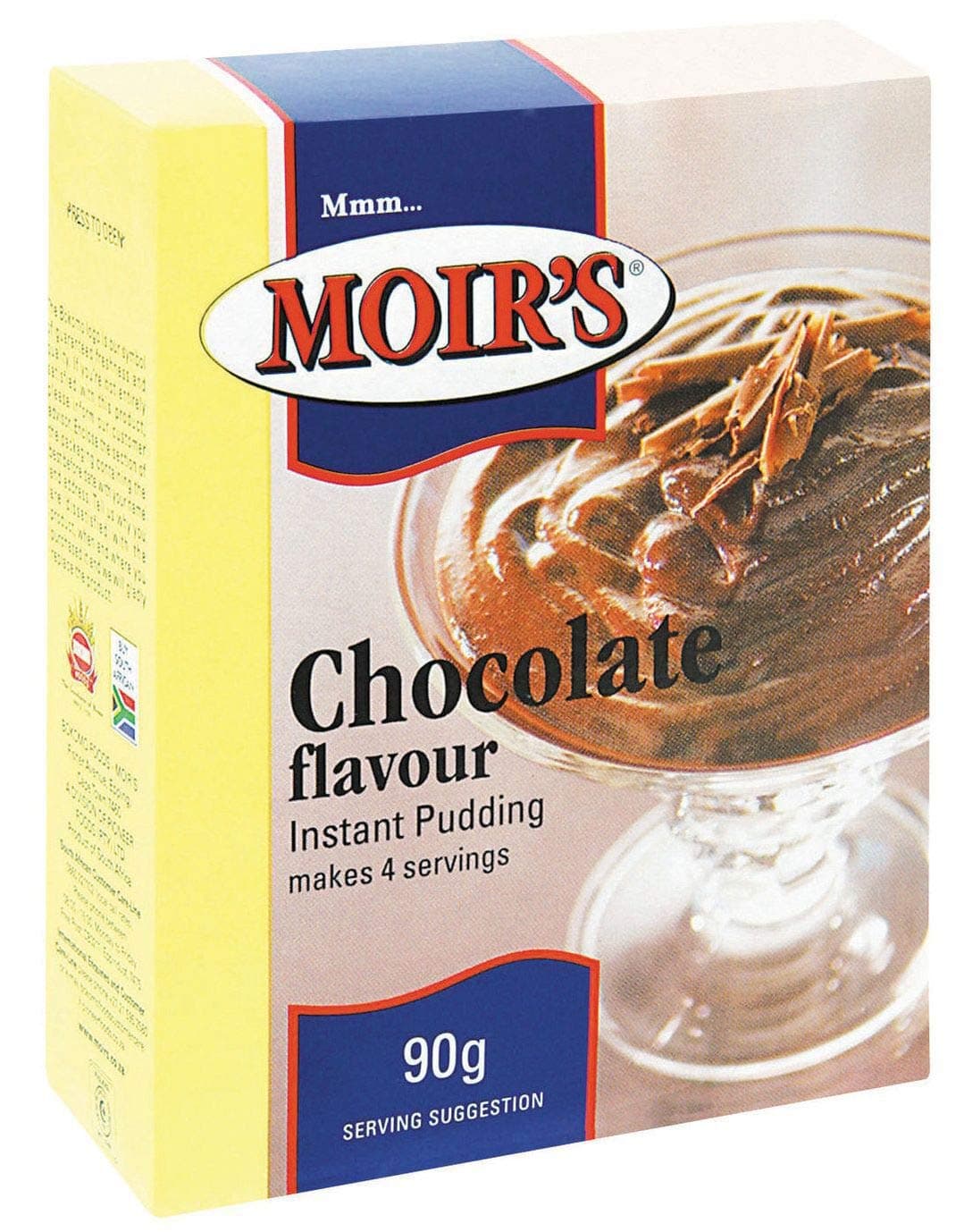Moirs Chocolate Pudding 90g Box (Pack of 3)