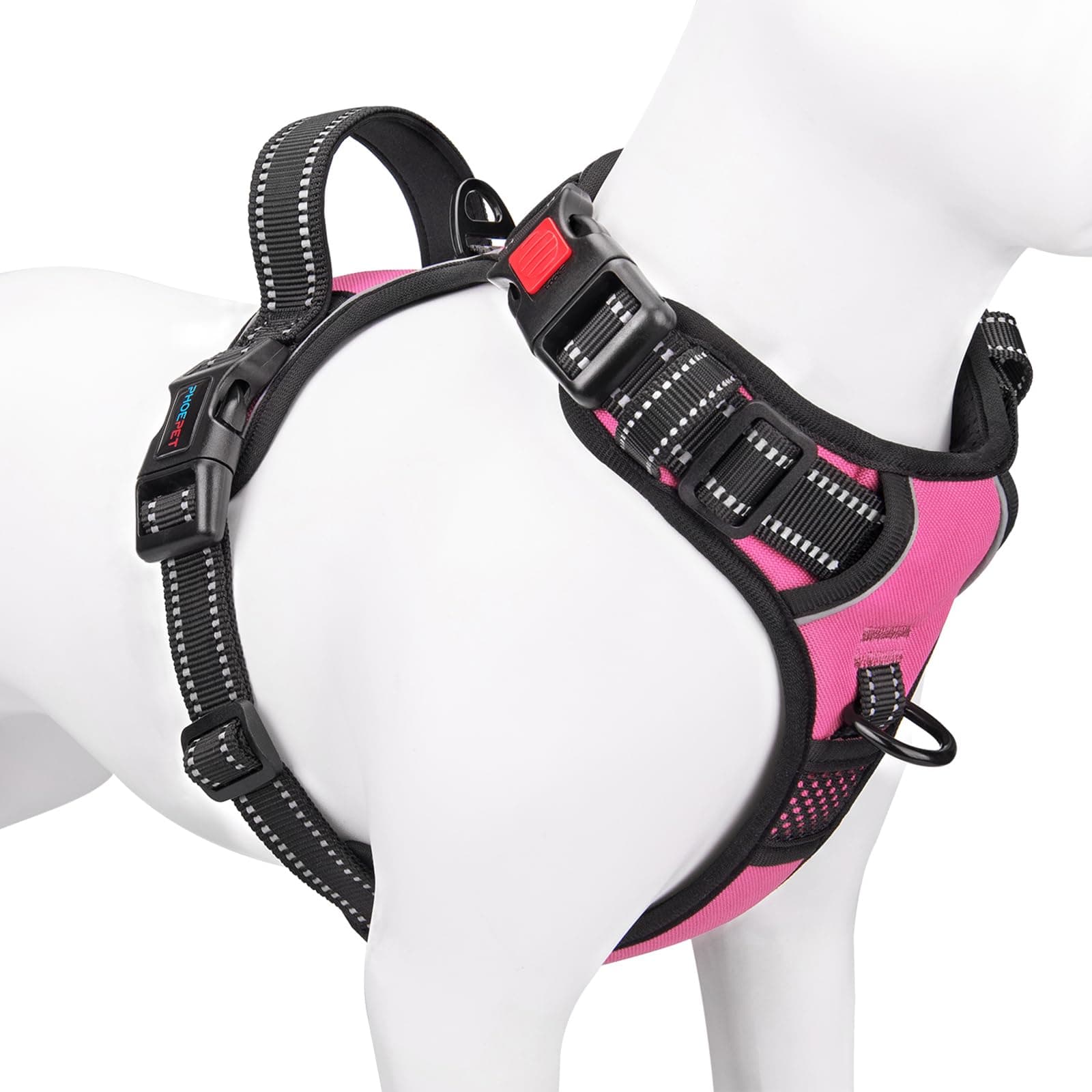 PHOEPET 3 Quick Release Buckles Harness