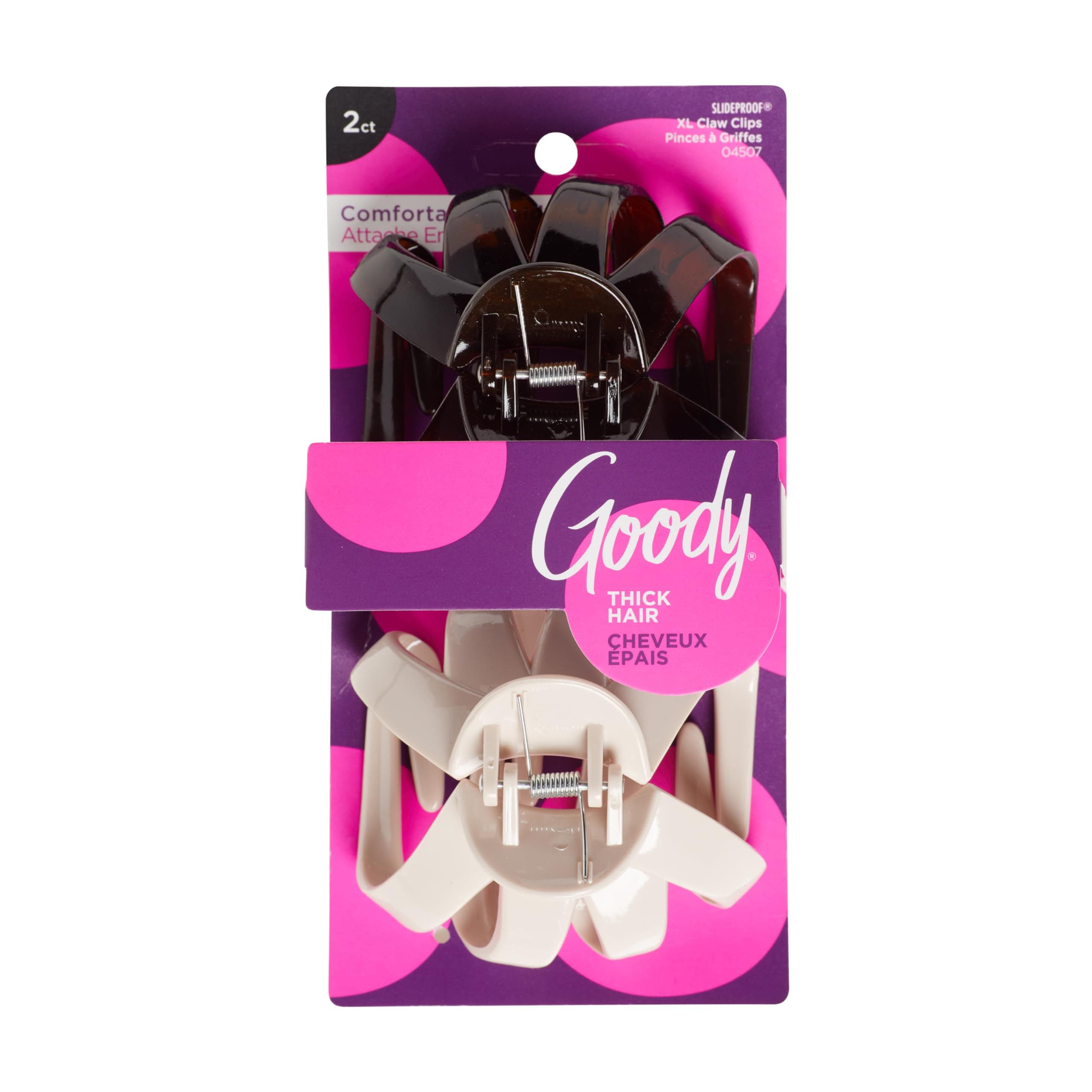 Goody Large Claw Clips 2ct # 3000181