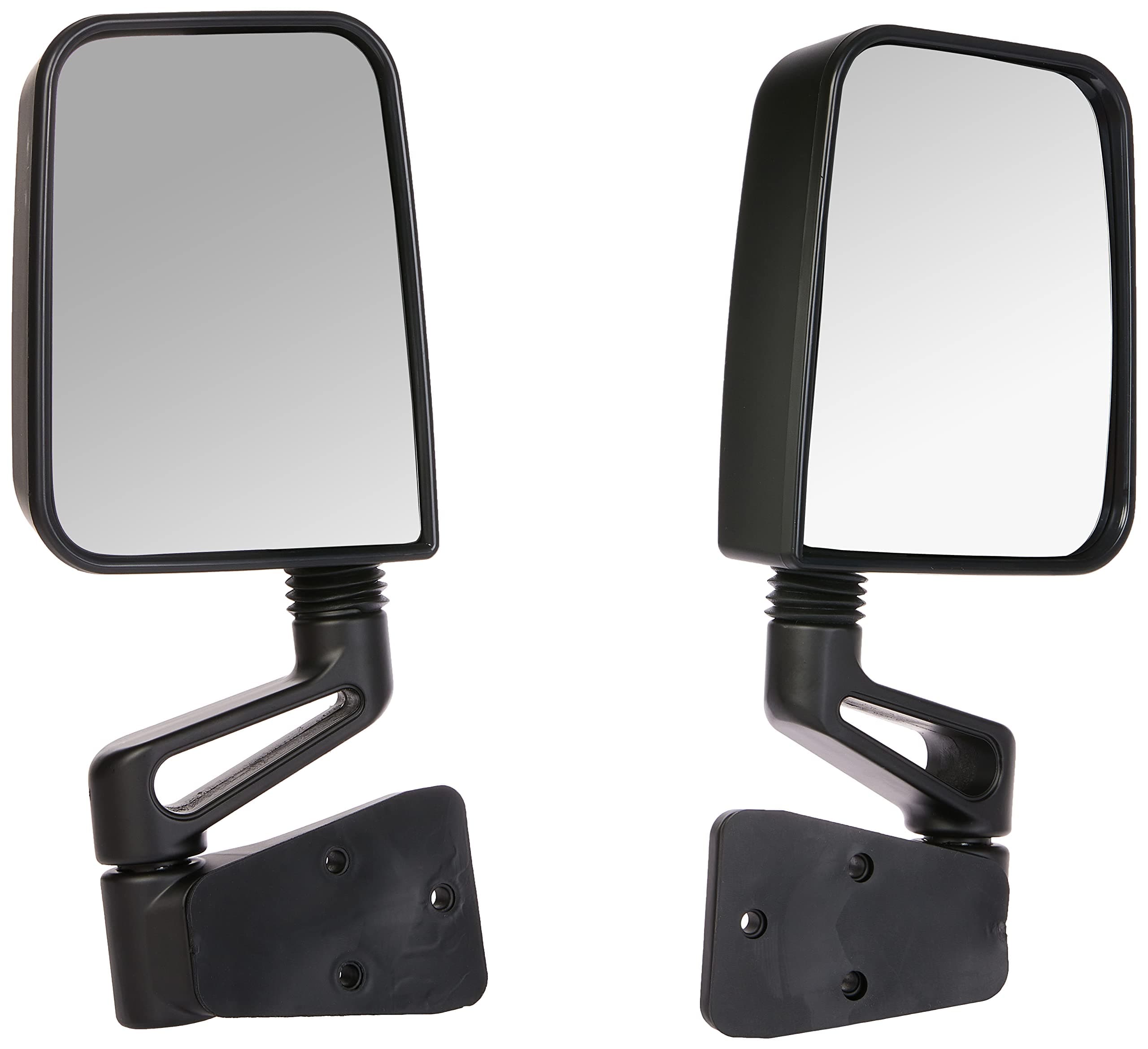 Omix-Ada | 11002.03 | Door Mirror Kit, Black | OE Reference: 82200834K | Fits 1978-1995 Jeep Wrangler YJ, 1997-2002 Wrangler TJ with Half Doors