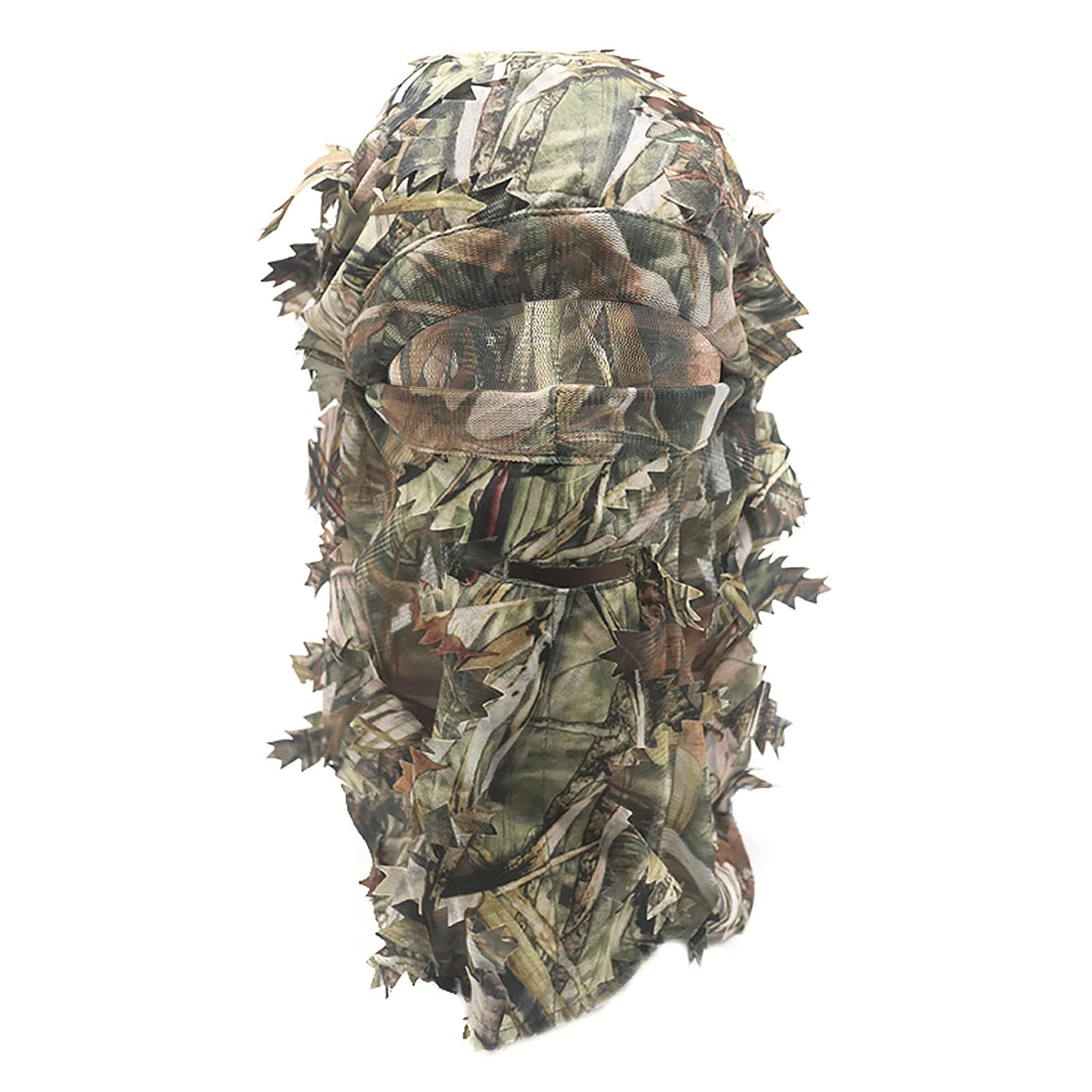 EhemyCamouflage Leafy Hat Full Face Mask 3D Camo Cap Balaclava Ghillie Turkey Hunting Gear Accessories