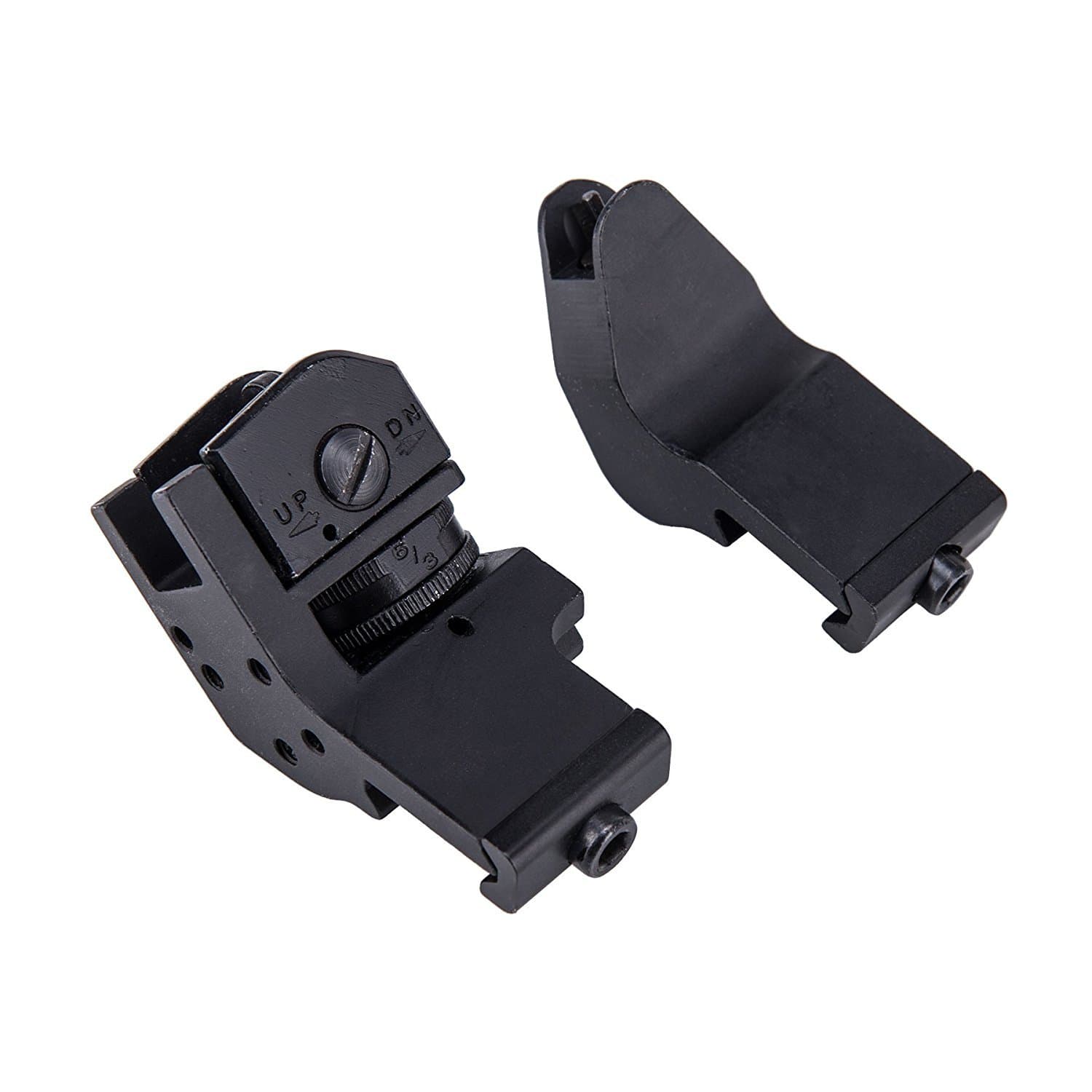 GTbearAdvanced Optics Front/Rear 45-Degree Rapid Transition BUIS Backup Iron Sight