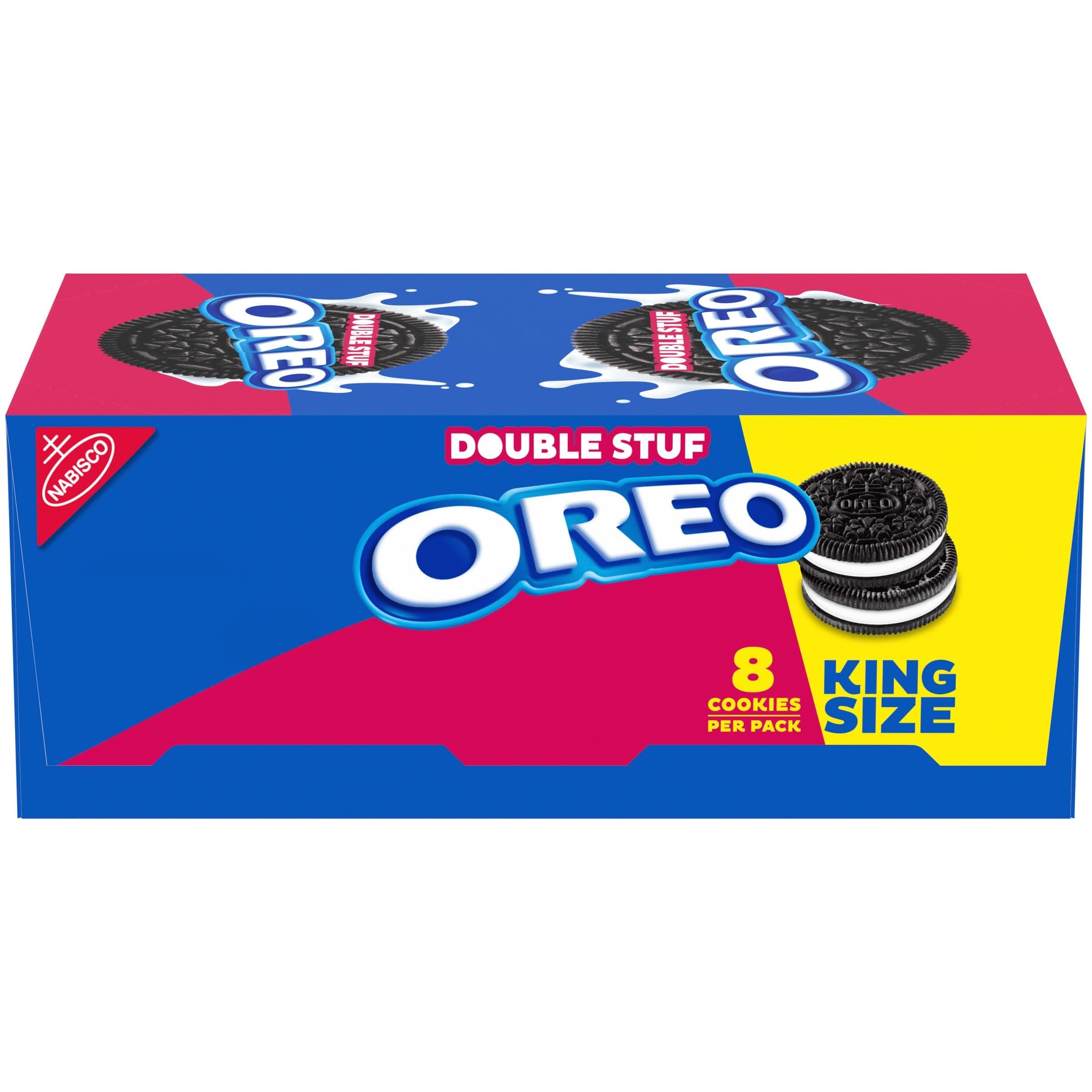 Nabisco Oreo Double Stuff King Size Cookie Pack, 10 Ct