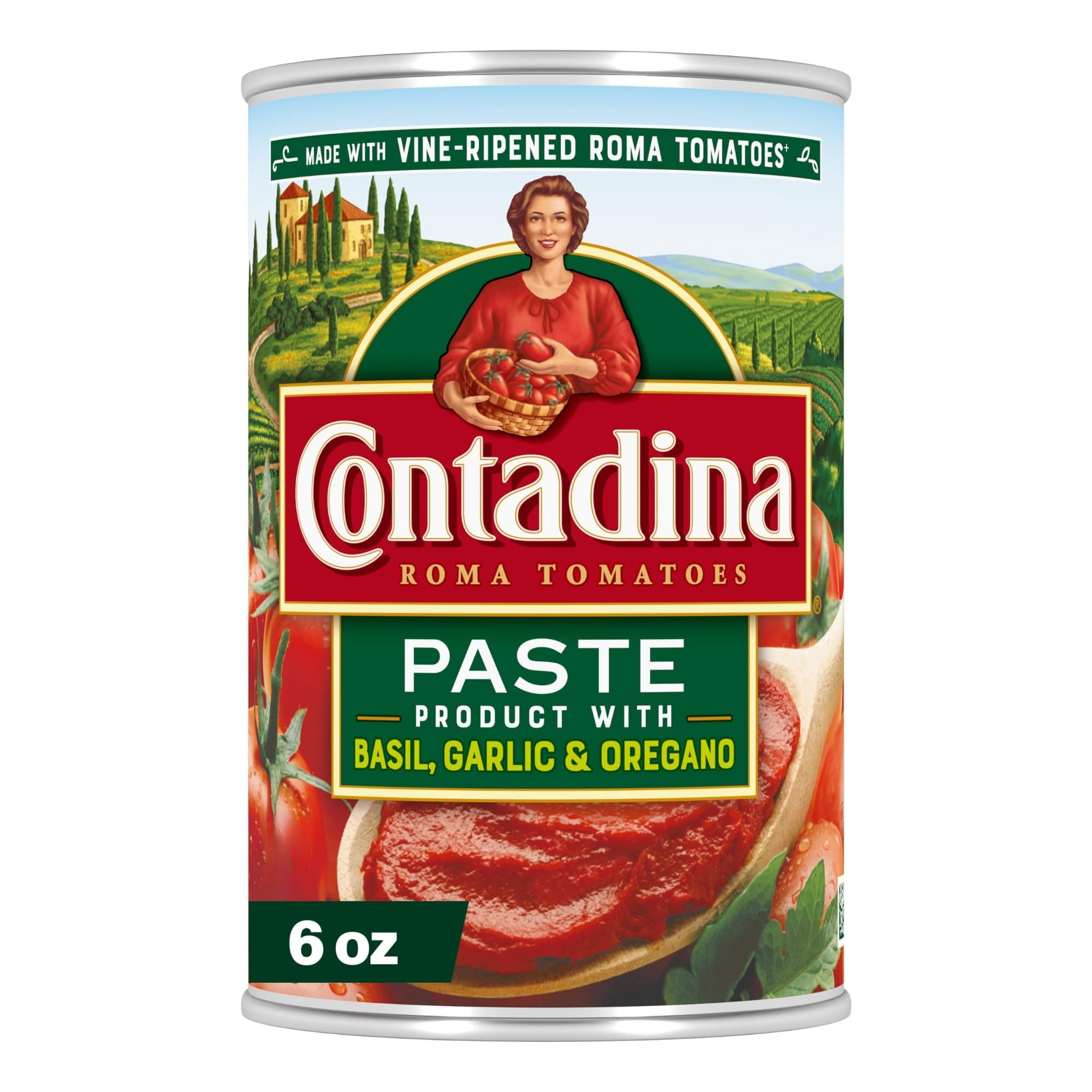 Tomato Paste With Italian Herbs, 6 oz Can