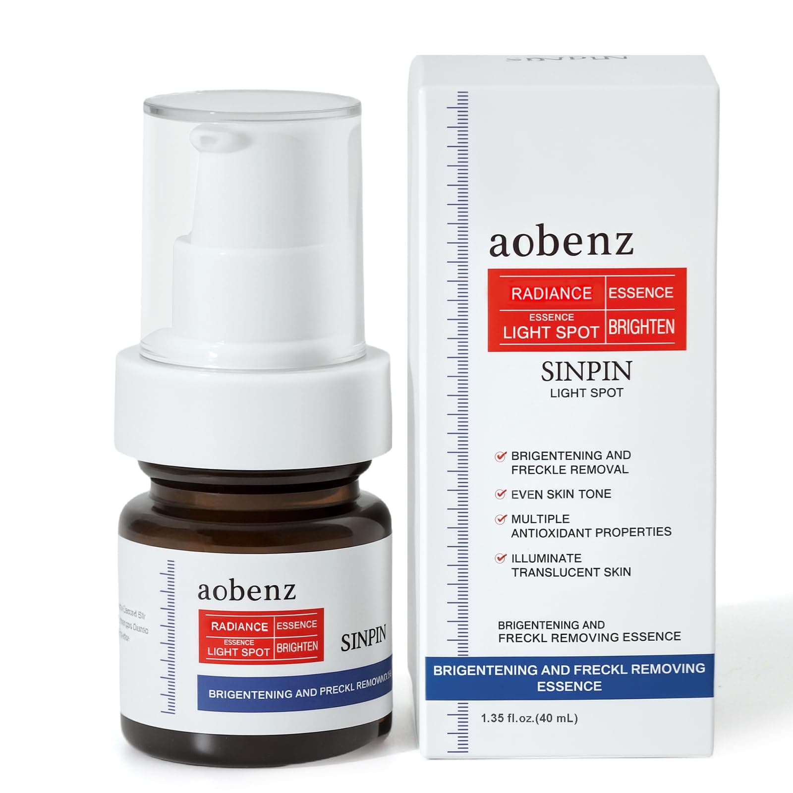 aobenz Dark Spot Remover for Face with 3% Tranexamic Acid + 2% Niacinamide + Alpha-Arbutin, Brightening Serum for Age Melasma Sun Black Spots, Target Hyperpigmentation, Results in 2-4 Weeks
