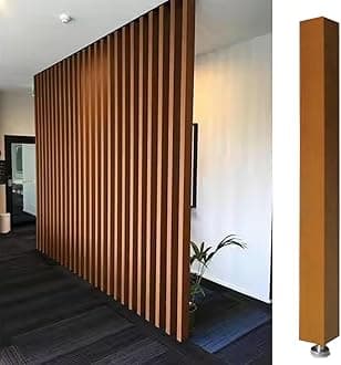 Room Divider Modern DIY Room Divider for Privacy Screen/Doorway/Studio Apartment, Square Wall Partition Floor to Ceiling Design, Easy to Install & Remove (Color : 1pc Height, Size : 190cm/74.8in/6