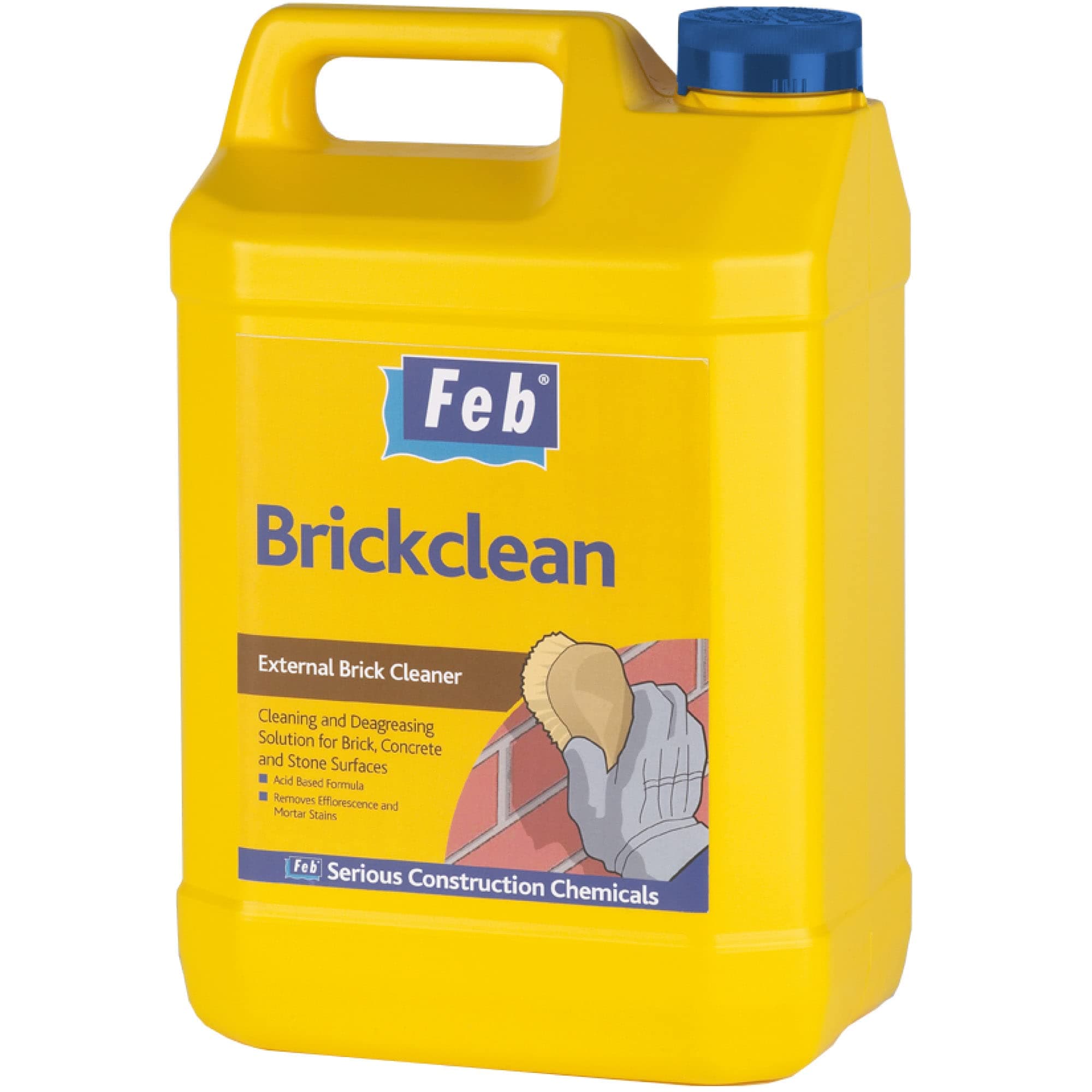 Feb Brickclean External Brick Cleaner, 5 Litre