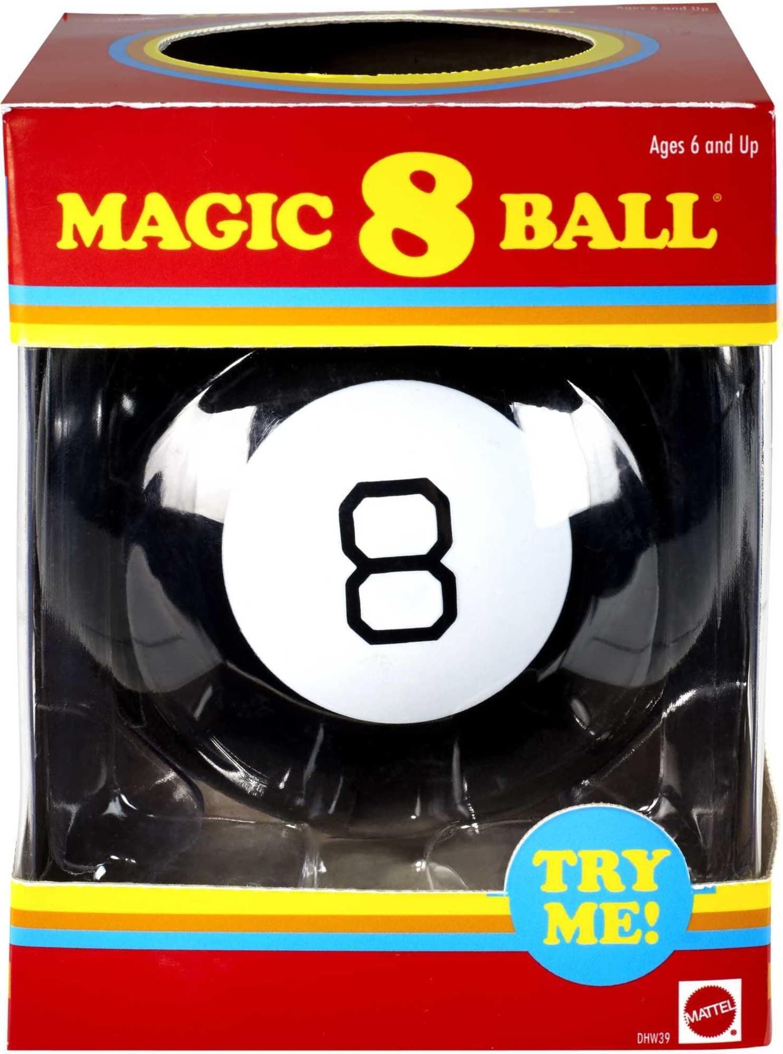 Mattel Games Magic 8 Ball Retro Edition