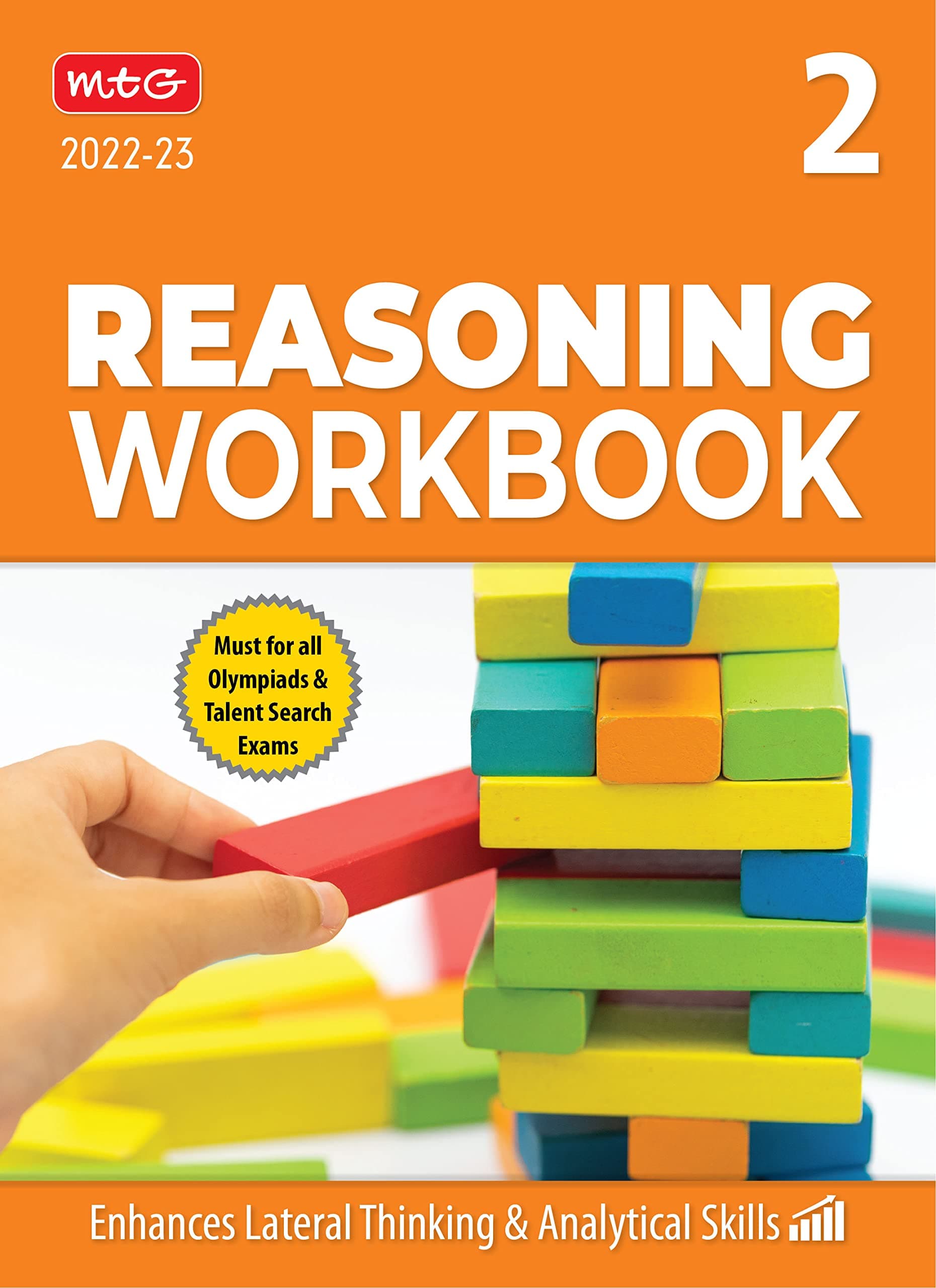 Olympiad Reasoning Workbook Class 2 - Enhances Lateral Thinking & Analytical Skills, Reasoning Workbook For Olympiad & Talent Search Exam Paperback – 5 April 2022