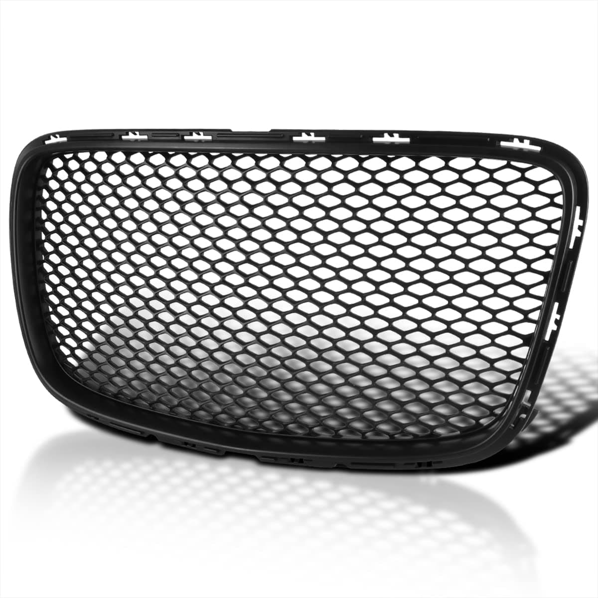 Spec-D Tuning Black SRT Style Hood Grille Compatible with 2015-2019 Chrysler 300