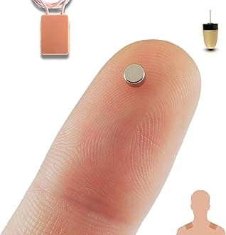 PingaOculto Spy Earpiece GSM Wireless Earphones Invisible Hidden Mini Headset Exam SIM Card Microphone Adhesive Strips - Secret Earphone Micro Listening Ear (Spy Earpiece Nano V7 + Vip Pro SuperMini)