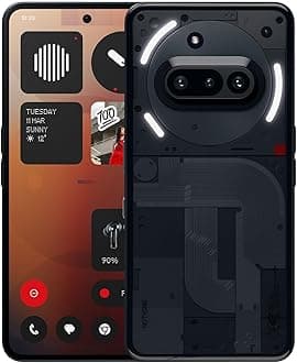 Nothing Phone (3a) Smartphone 8GB+128GB SIM-Free - Black