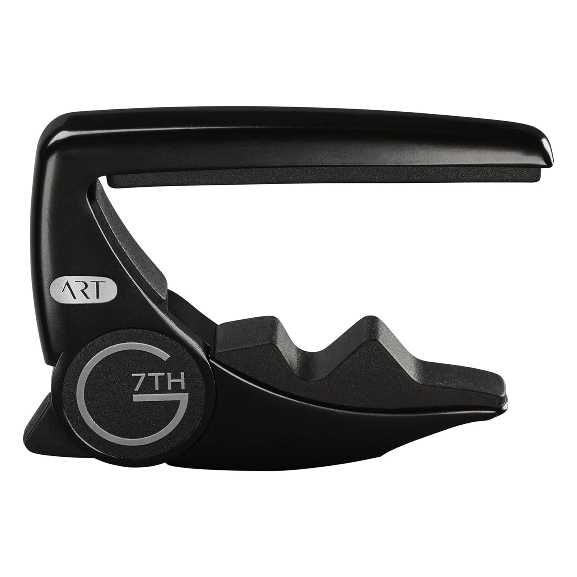 Performance 3 6 String Black Guitar Capo - Groundbreaking Tension Control & Adaptive Radius Technology - The Perfect Capo for Acoustic and Electric Guitar - UK Designed